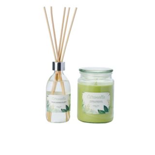 Oniusa Venezia
Diffusore bastoncini
e candela in giara
fragranza Citronella