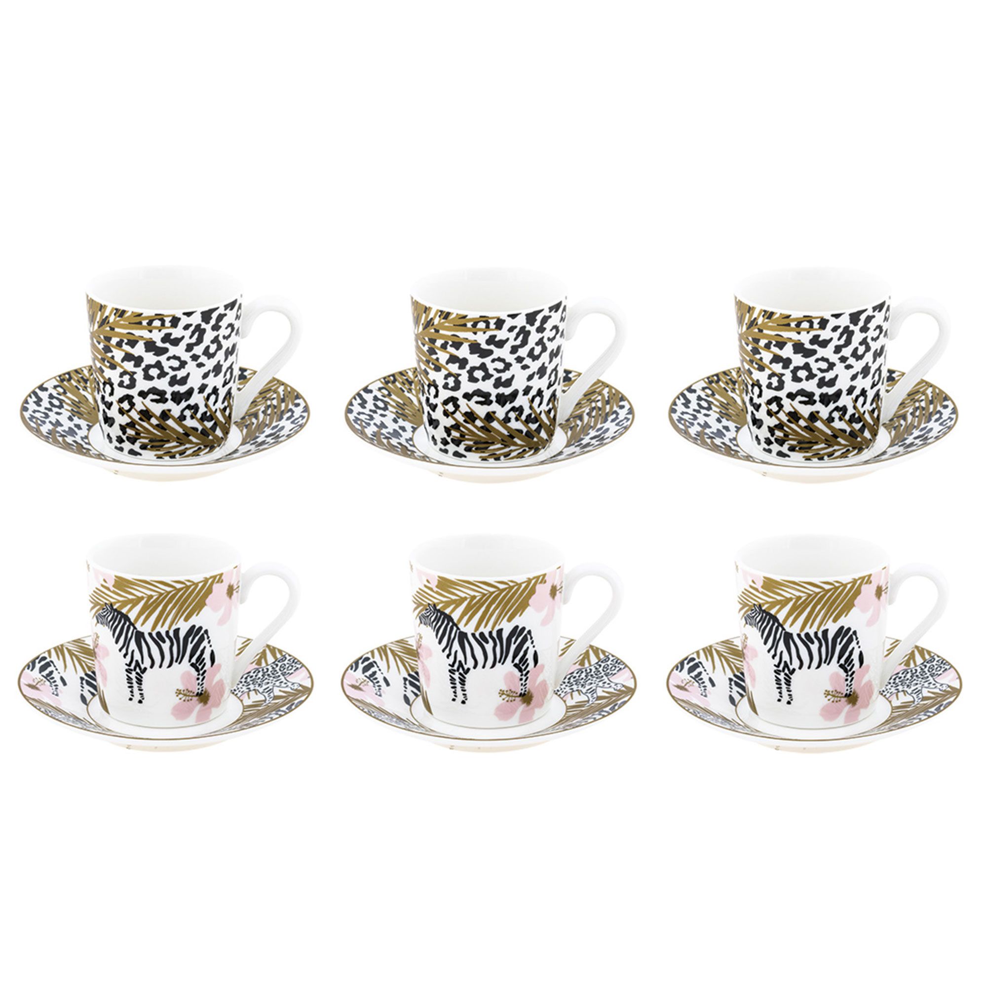 Villa Altachiara
Set 6 tazzine da
caffè con piattino
in porcellana Togo