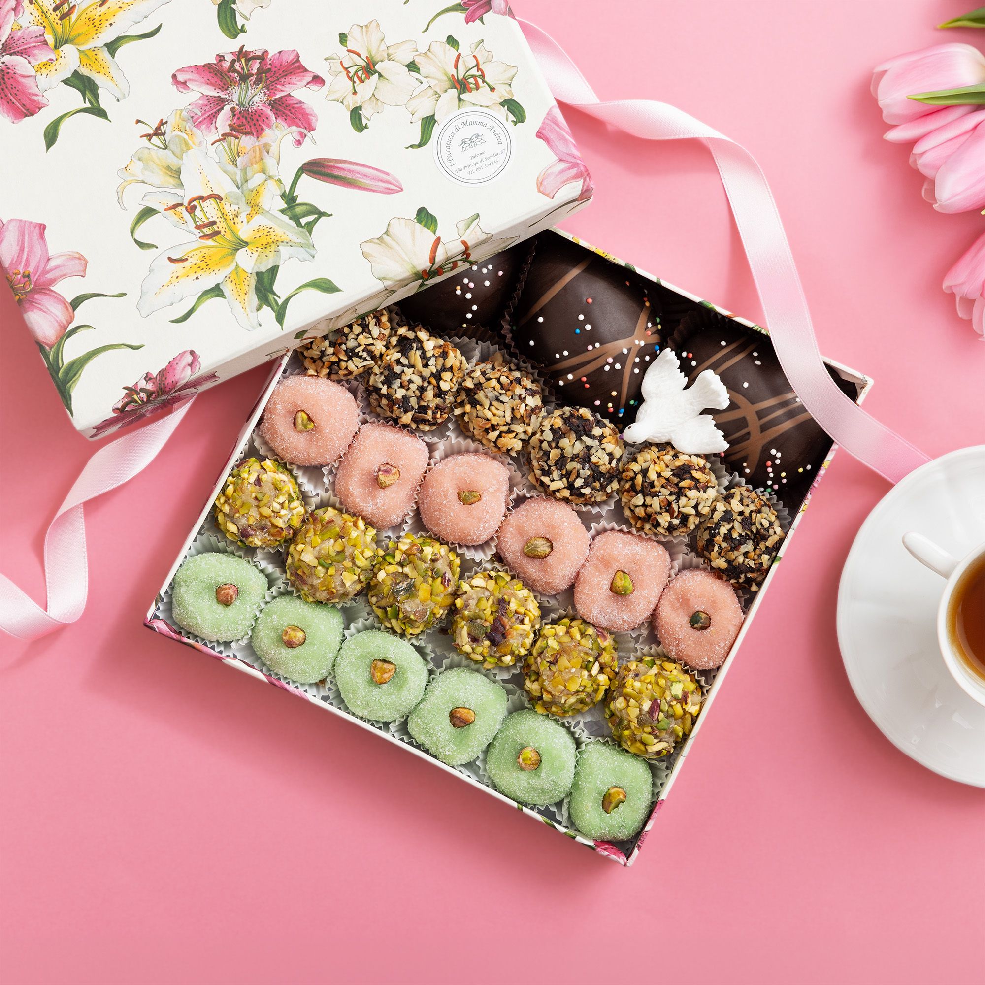 I peccatucci di Mamma
Andrea Dolcetti di
mandorle e uova
tartufate