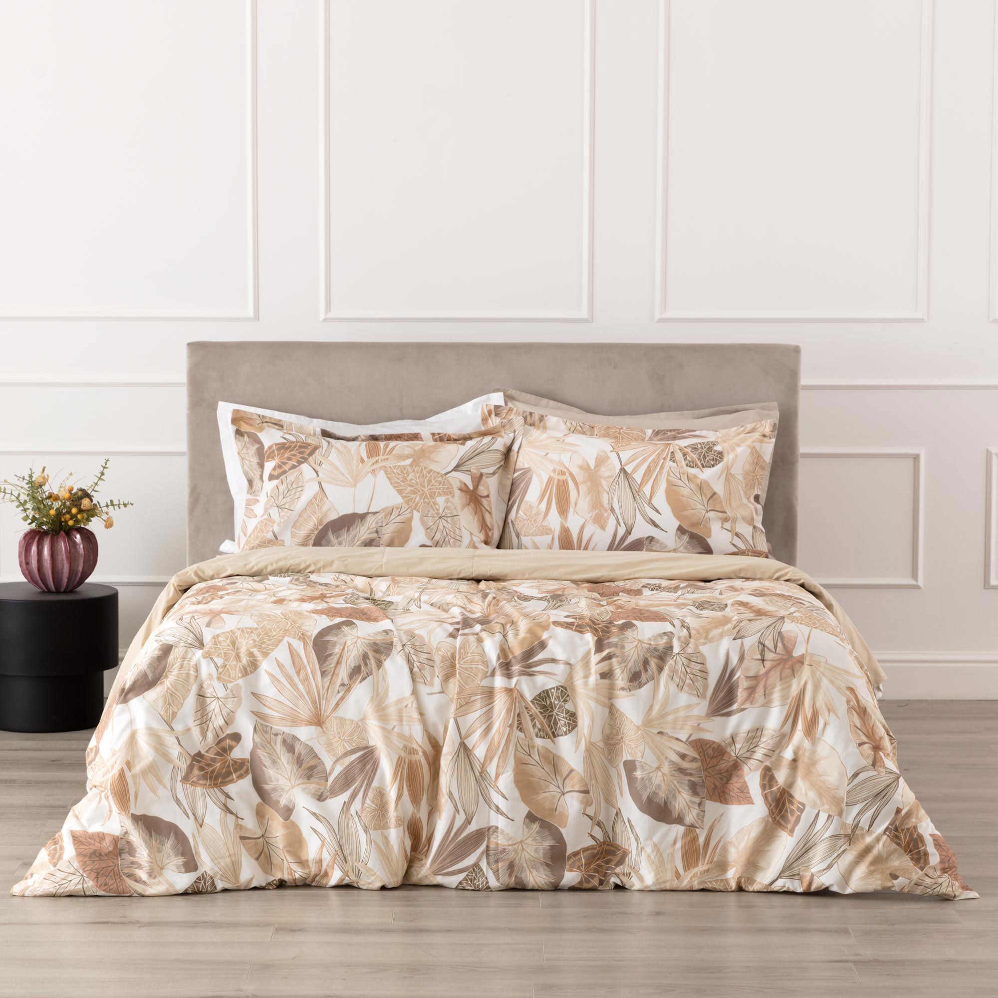 Carillo Home 
Parure copripiumino
Arjola in cotone
percalle 190 fili