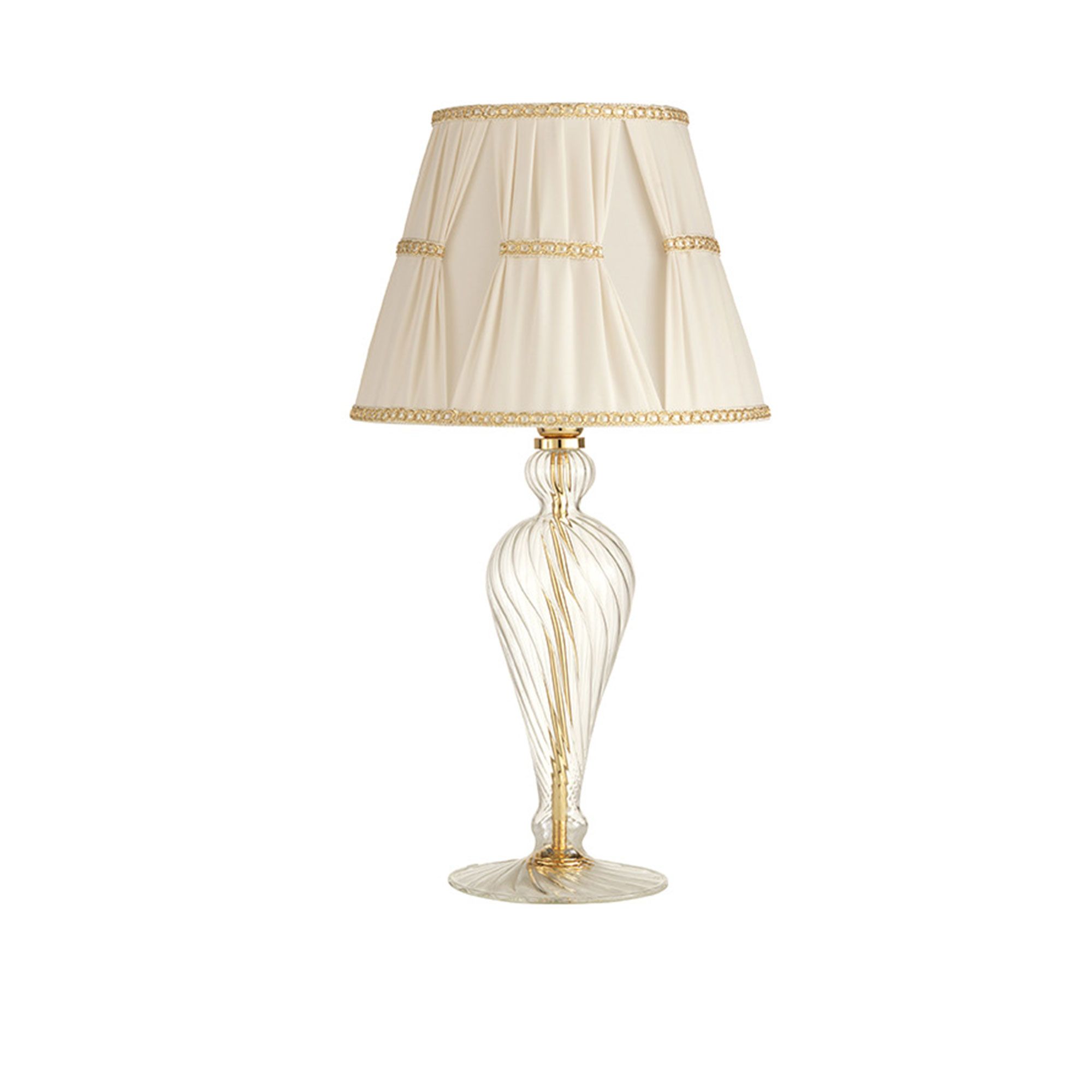 Ondaluce
Lampada da tavolo
Roxenne in vetro
soffiato 25x25x51cm