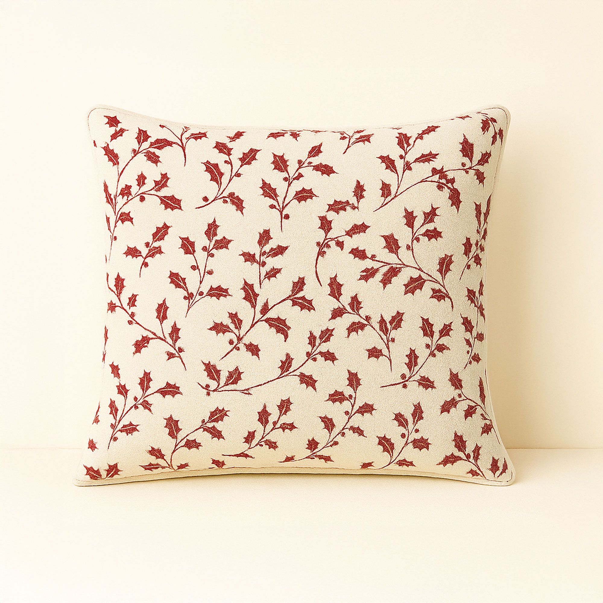 Biancoperla
Cuscino arredo
Vischio in panama
di cotone 45x45cm