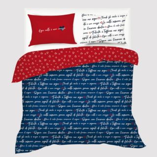 Camomilla Milano Home
Completo copripiumino
Toni di Colore in
cotone 200TC