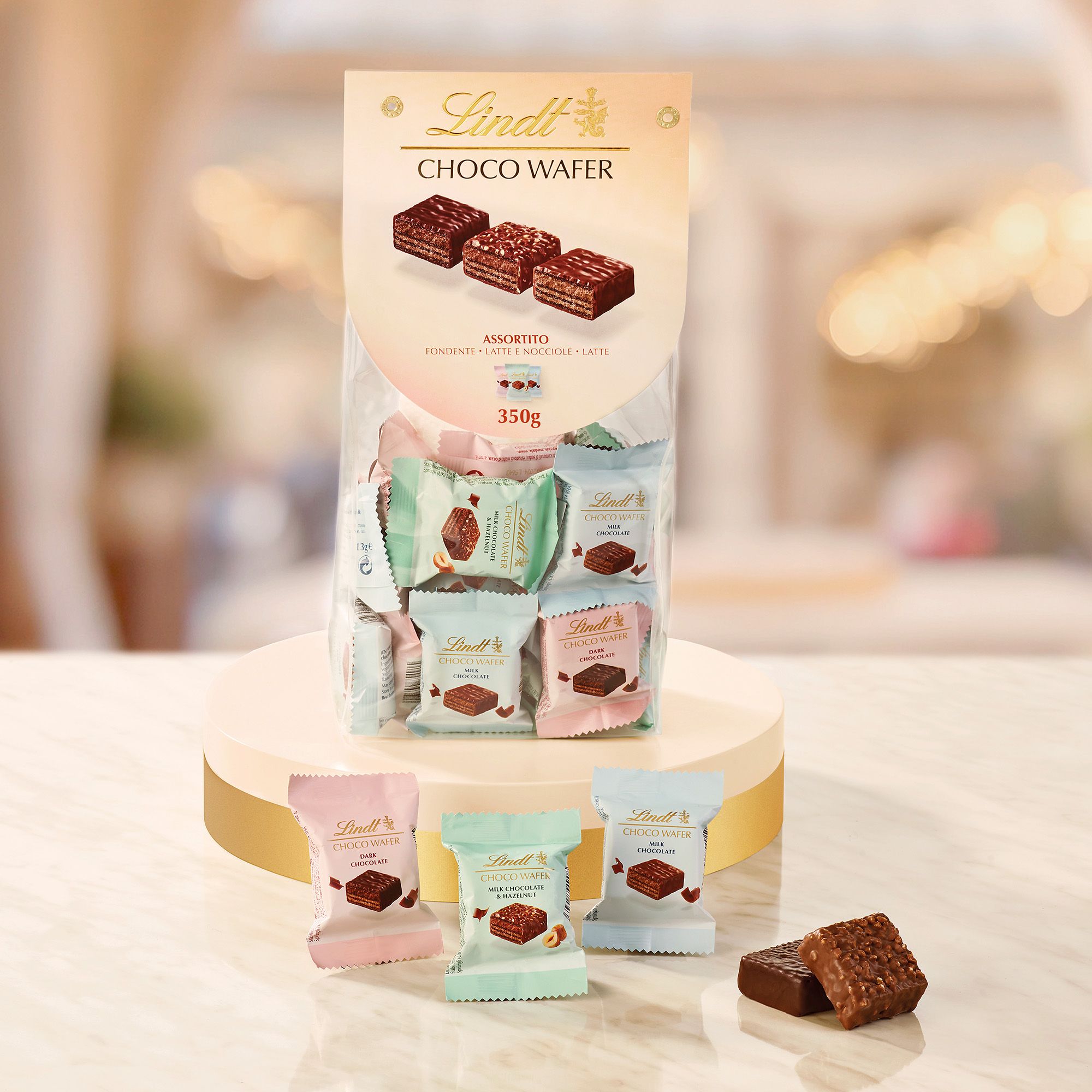 Lindt
Sacchetto di Choco
Wafer assortiti
(350g)