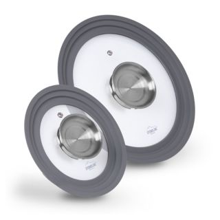 Stoneline
2 coperchi in vetro
con pomello Aroma
diam. 16-20 e 24-28cm