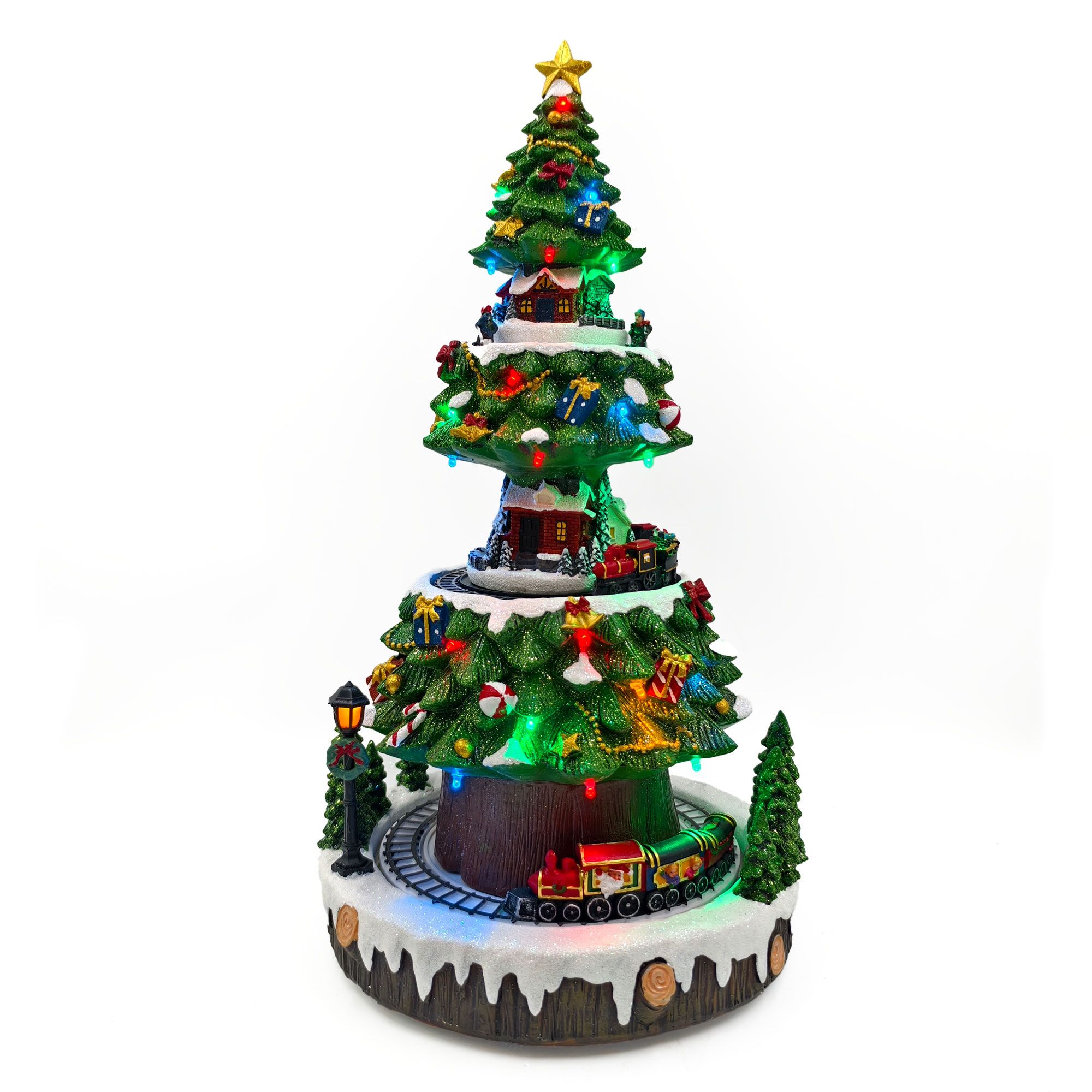 Il Mondo dei Carillon
Albero di Natale
con trenino