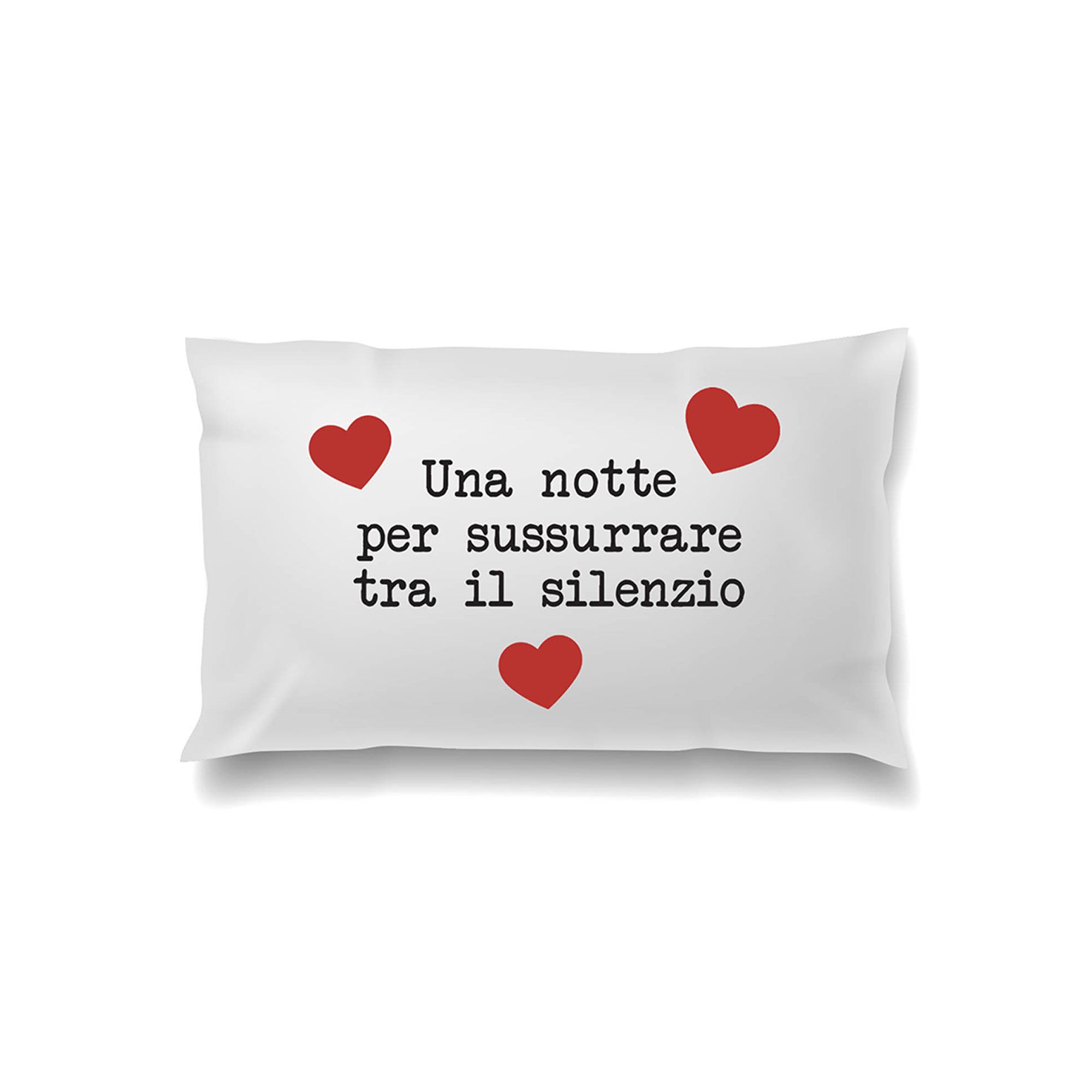 Camomilla Milano Home
Cuscino arredo
Scritte D'amore
in raso di cotone