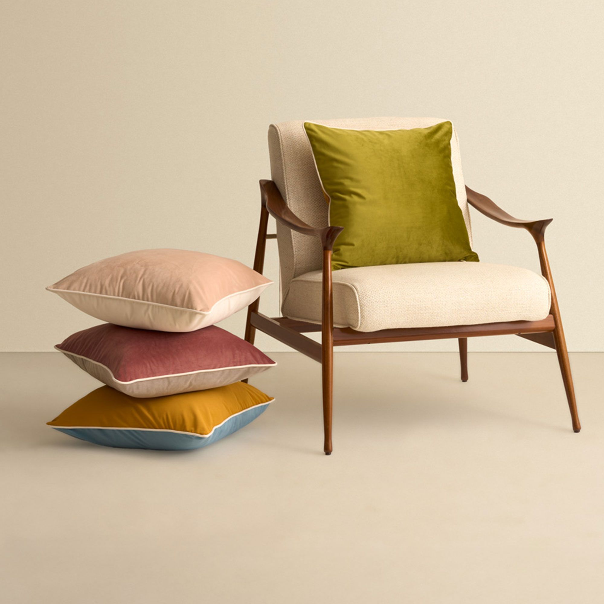 Biancoperla
Cuscino arredo
Twilight in velluto