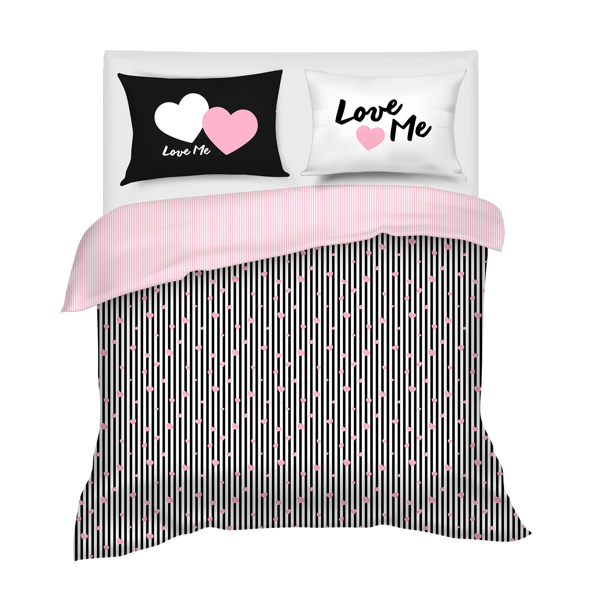 Camomilla Milano Home
Completo copripiumino
matrimoniale in
cotone raso 200 tc