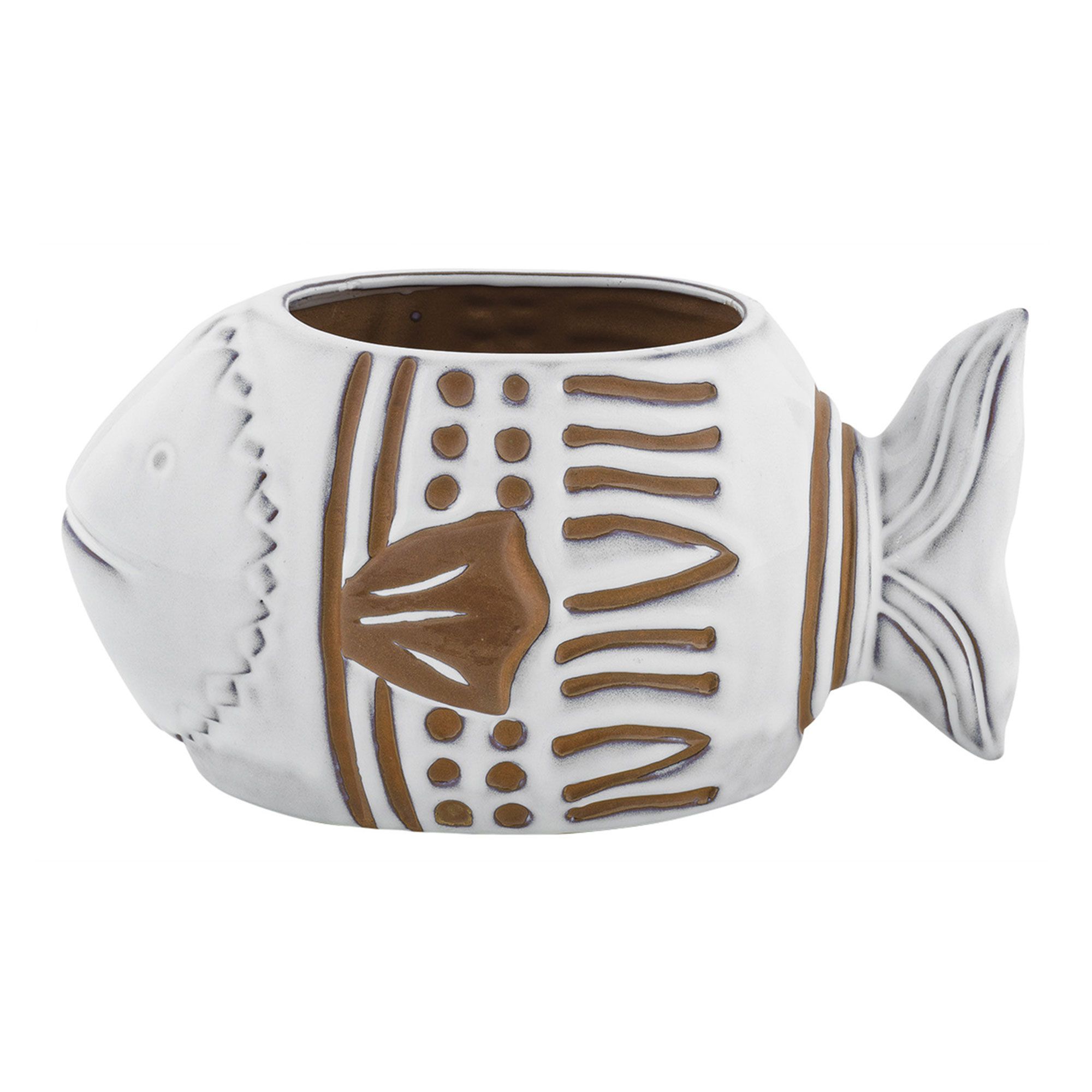 Villa Altachiara
Vaso Pesce
in ceramica bianca