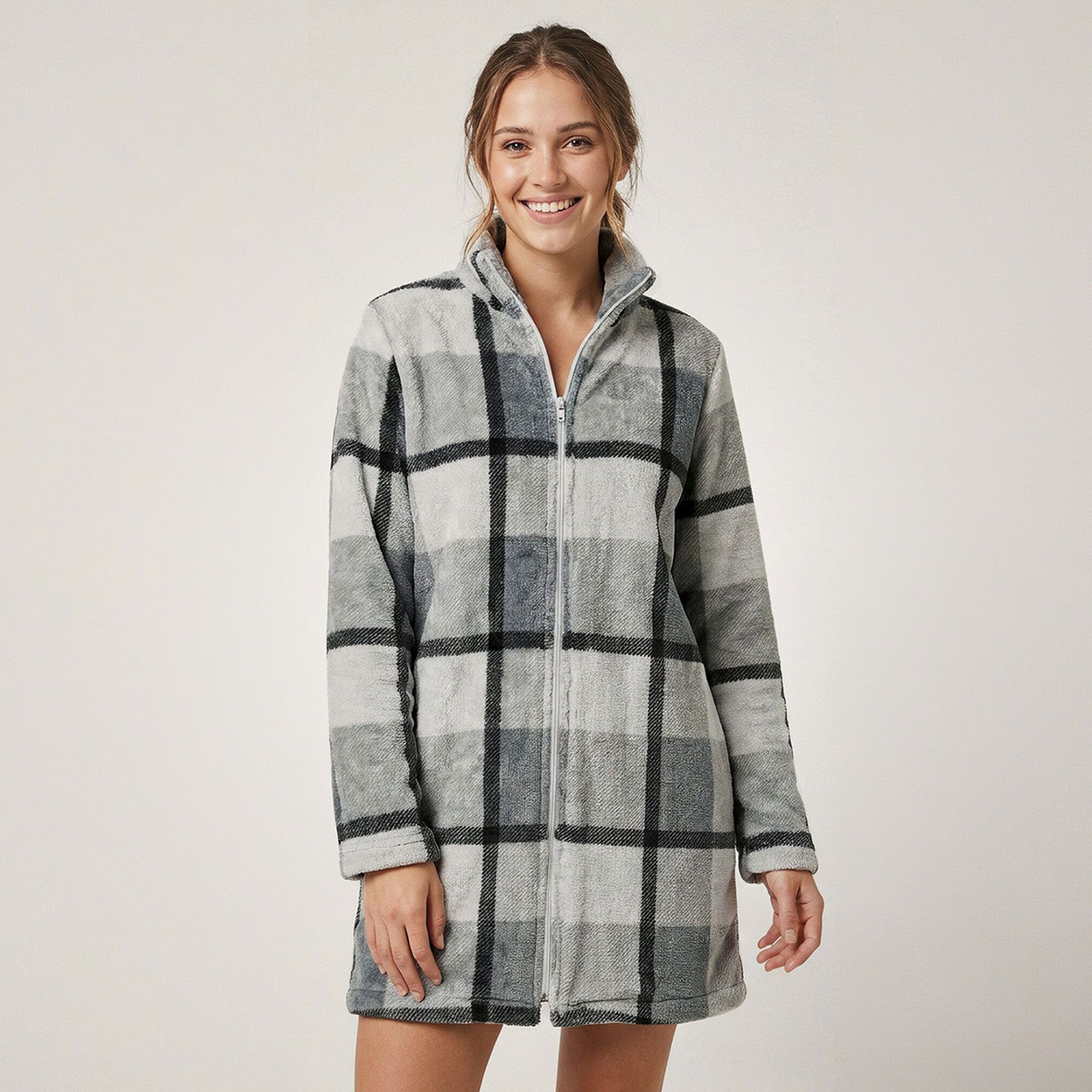Mont Chalet
Vestaglia
Nordic Check
con stampa scozzese