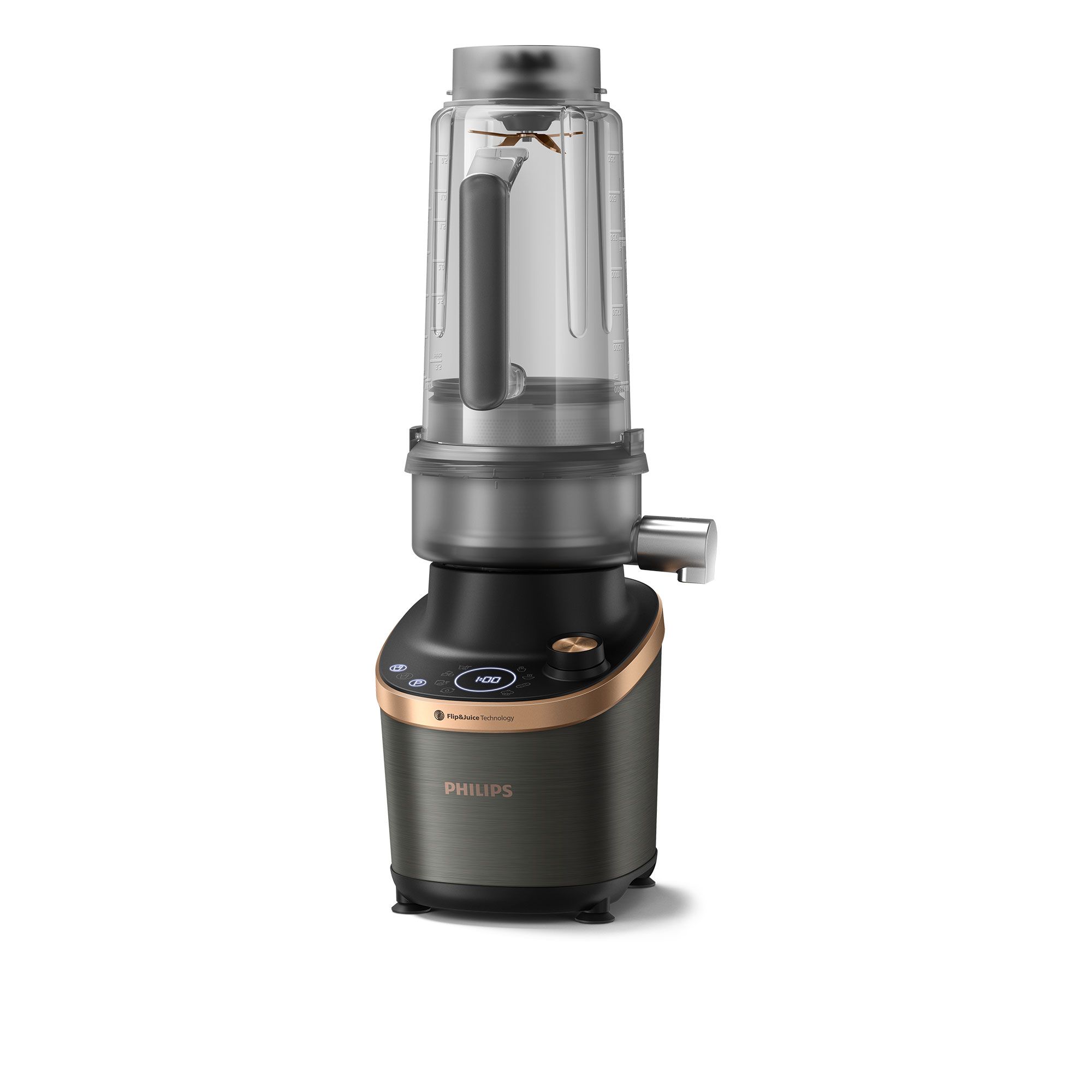 Philips HR3770/00
Flip & Juice™
frullatore,estrattore
e centrifuga