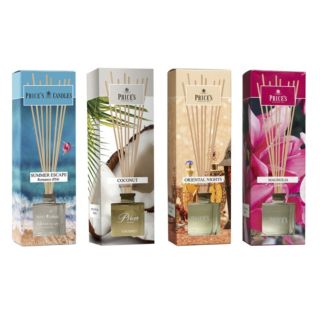 Price's Candles
4 diffusori in vetro
da 100ml
fragranze assortite