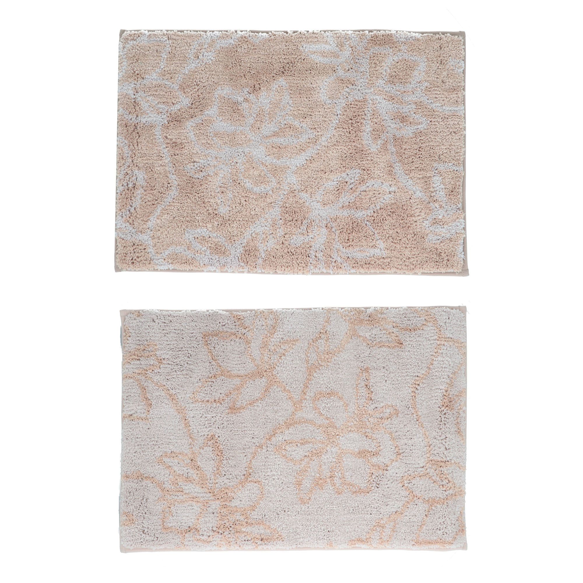 Casa Fondo
Set 2 zerbini
bicolore
disegno fiori