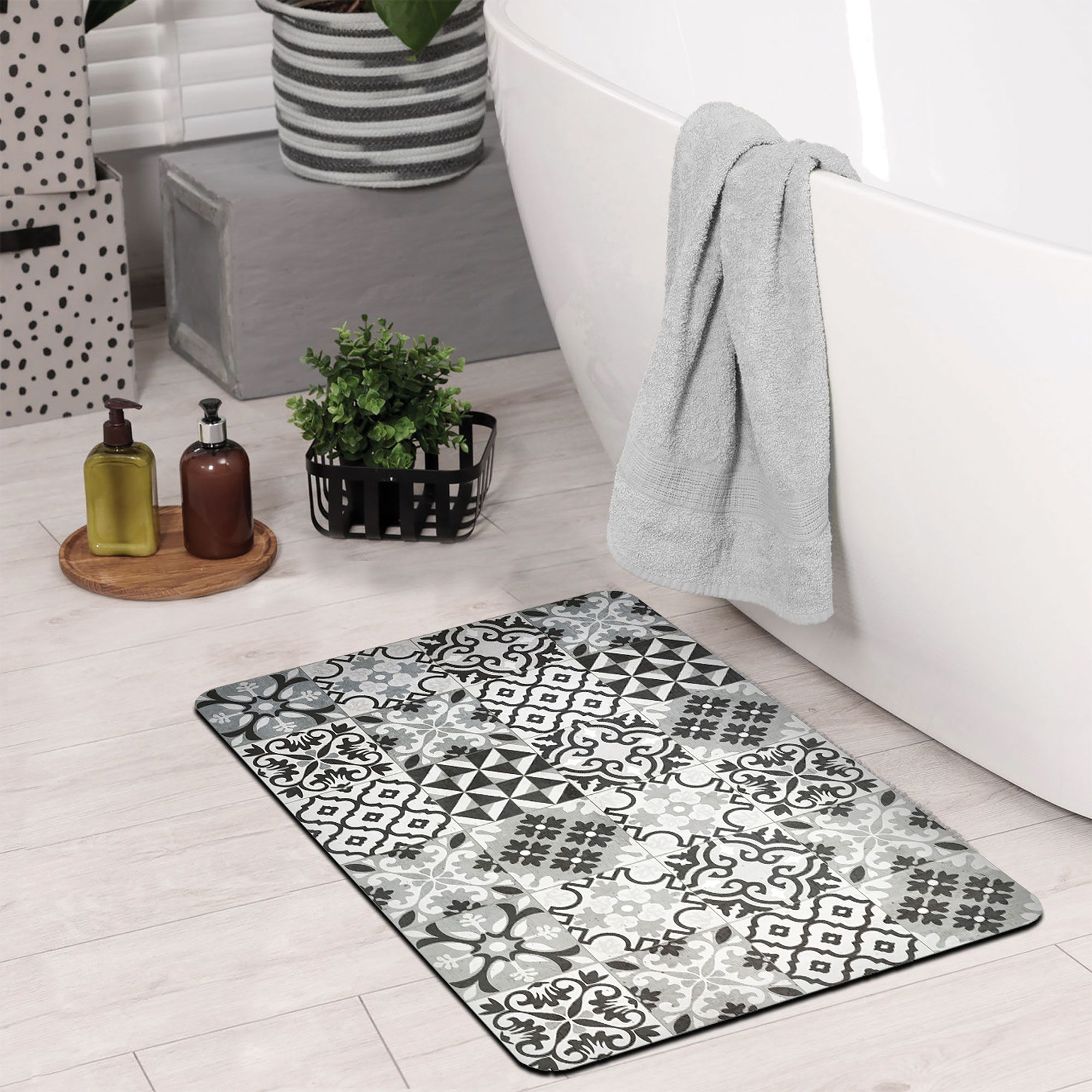 Crearreda
Tappetino
antiscivolo in
gomma 40x60cm