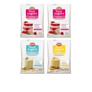 EasiYo
4kg di yogurt:
2 lampone, 1 banana,
1 senza zucchero