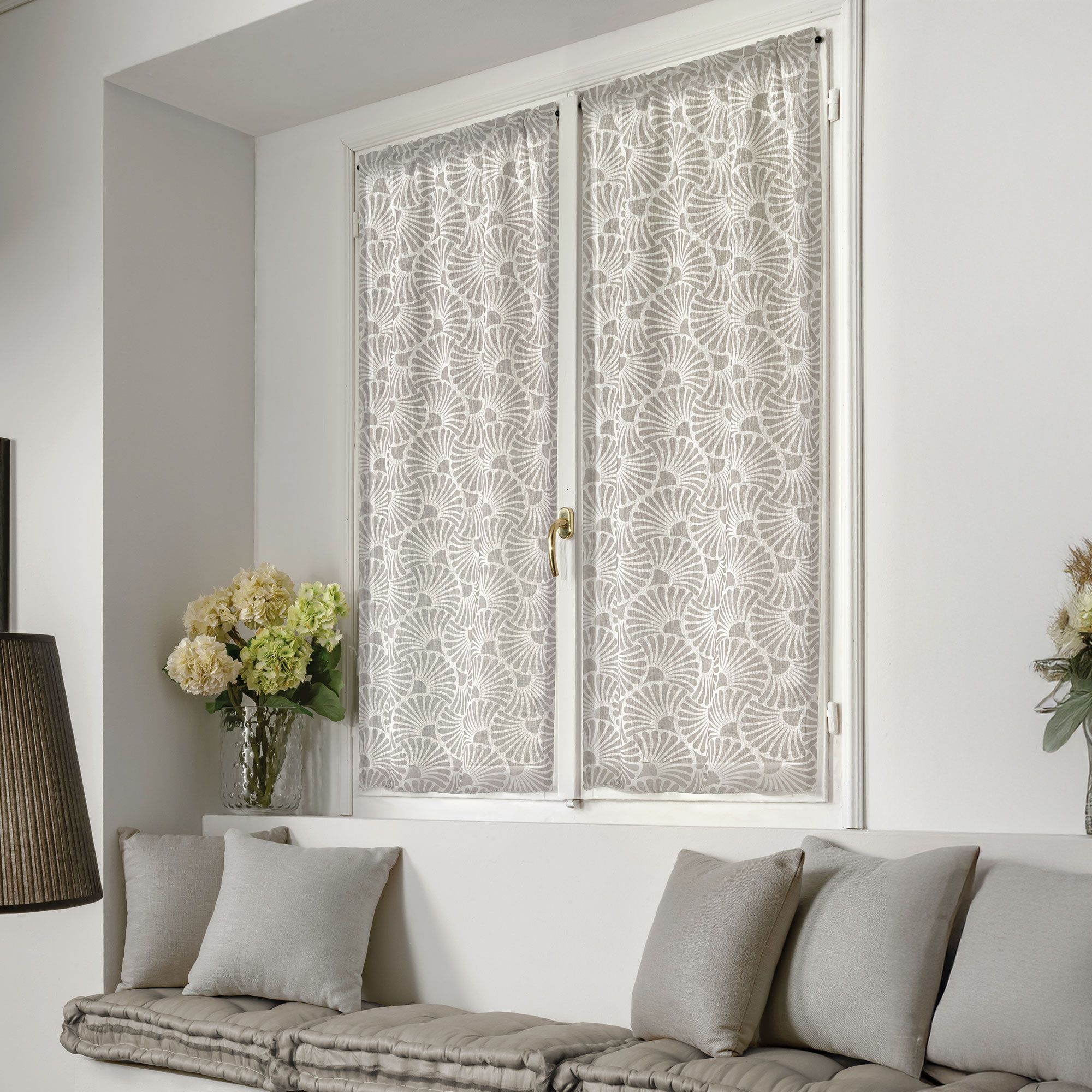 Bottega Textiles
Tendina Fossil con
tasca per bastoncino
60x150cm (2pz)