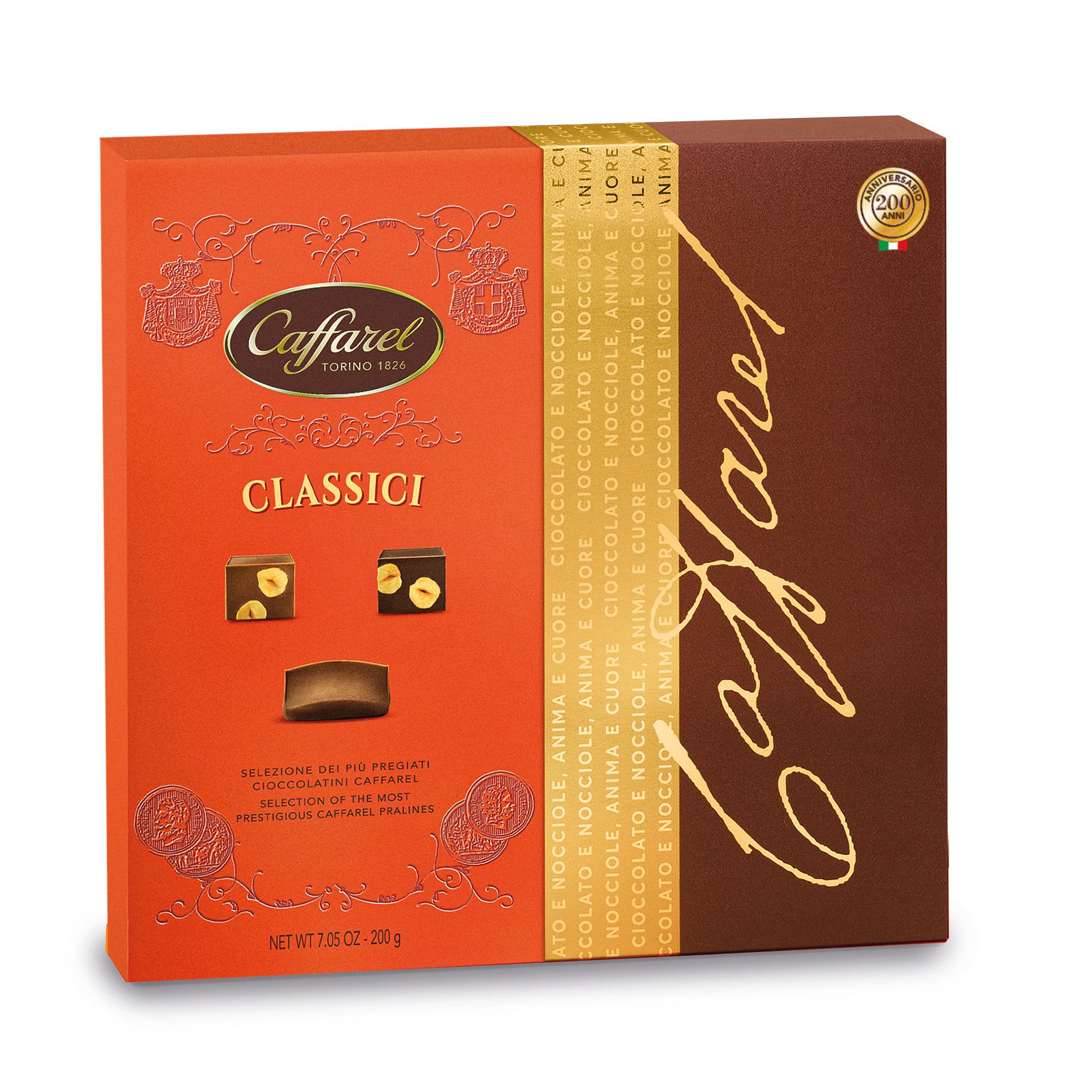 Caffarel
Scatola regalo
I Classici 200g
