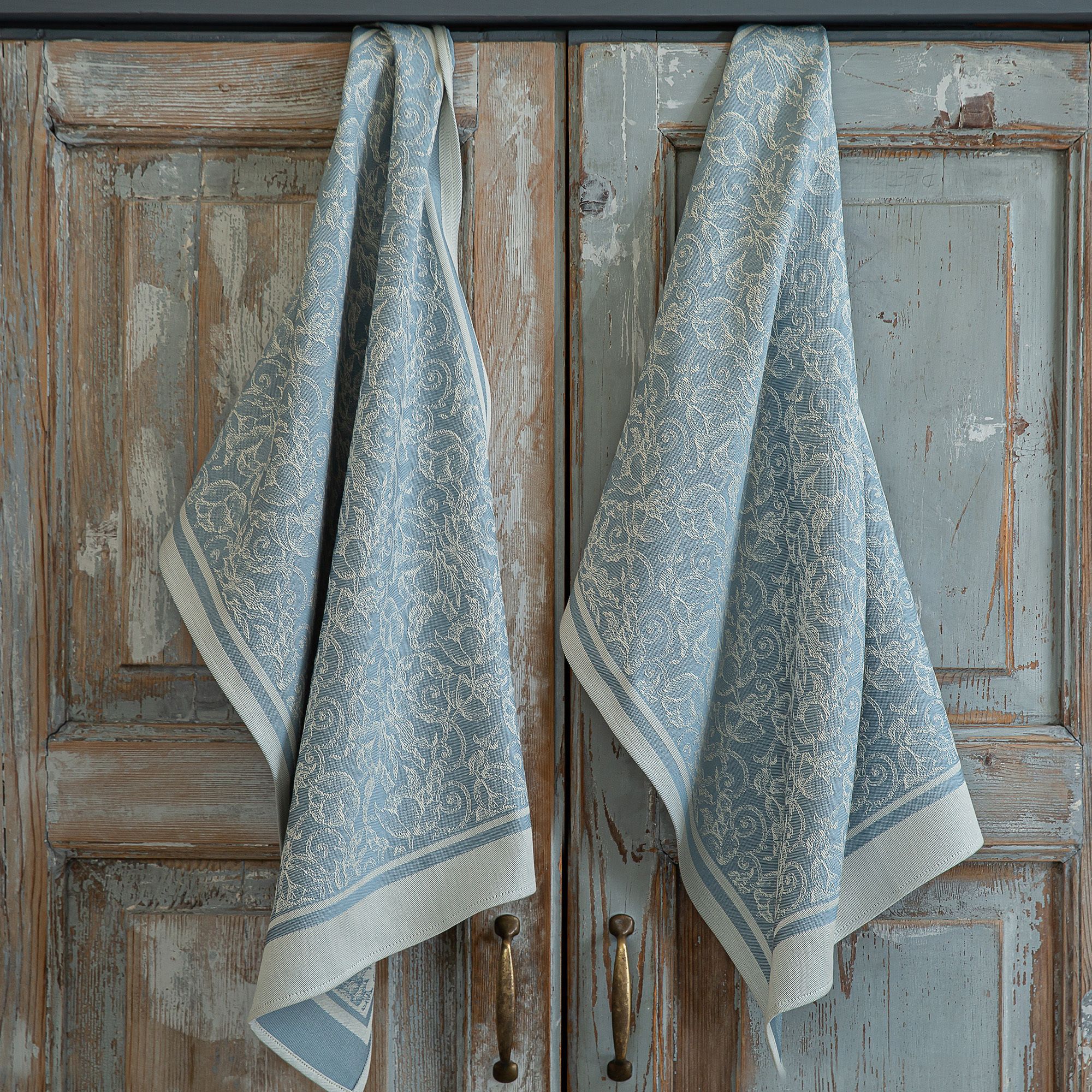 Ferò Artigian Set 2 asciugapiatti in cotone