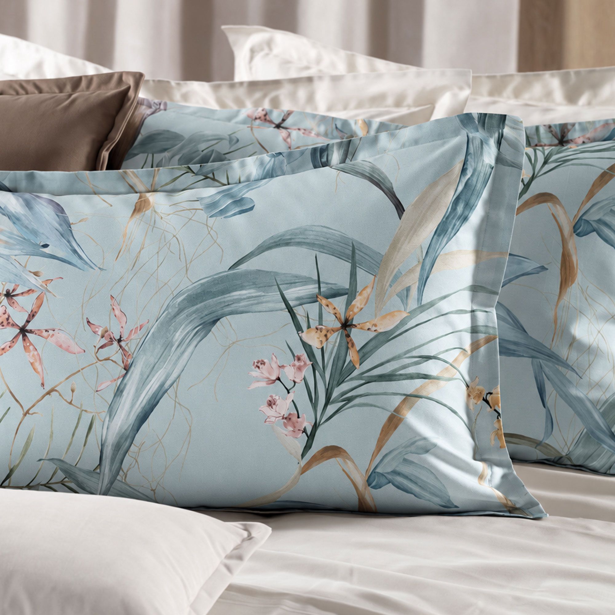Carillo Home Completo letto Preziosa Winter in raso di cotone