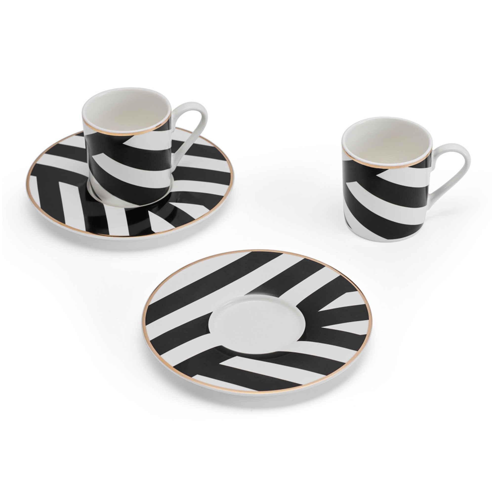 Mikasa Tipperleyhill Tazzine Da Caffè Con Pettirosso – Porcellana Fine, 90 Ml, Set Da 2 In Confezione Regalo