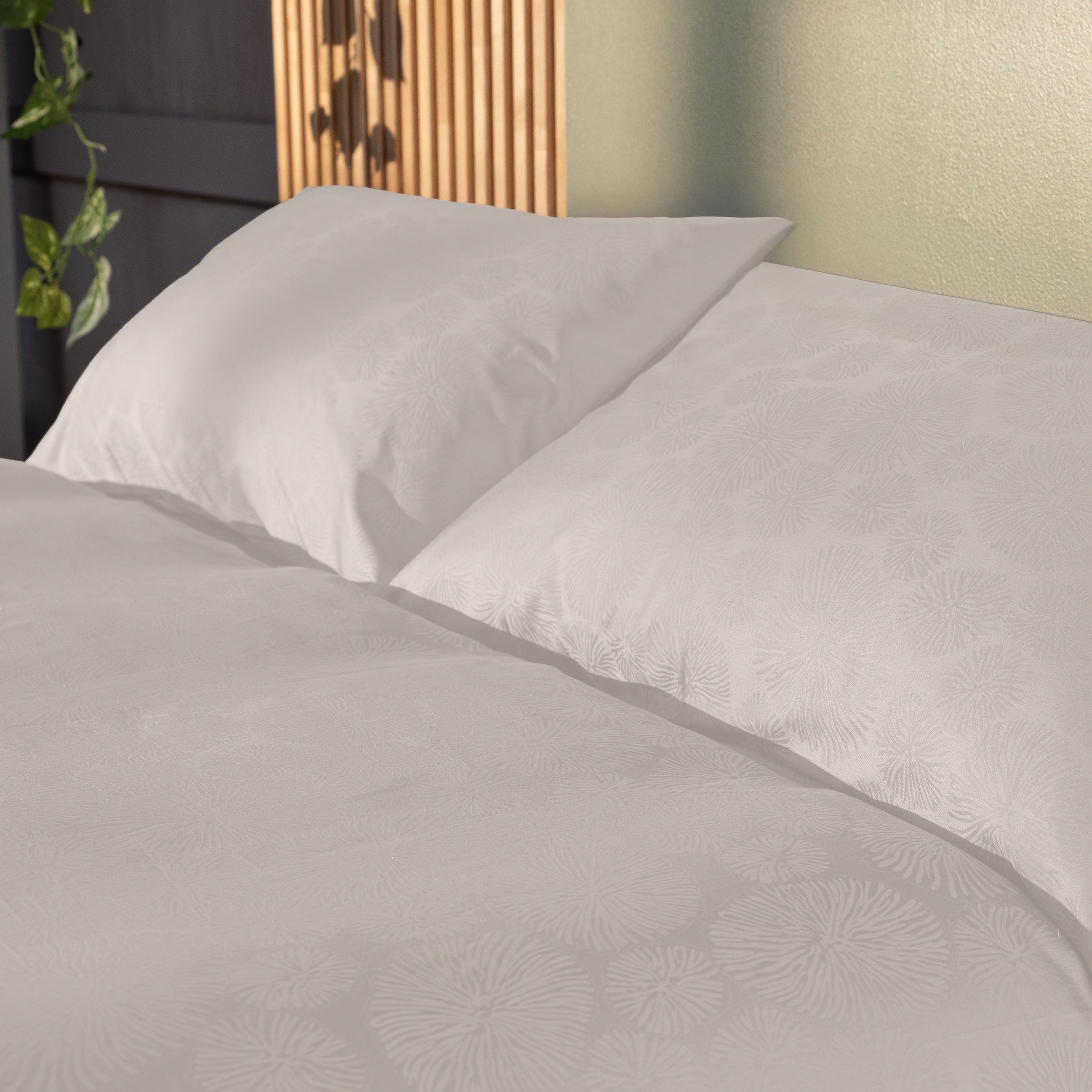Northern Nights
Parure copripiumino
matrimoniale Coral
100% cotone