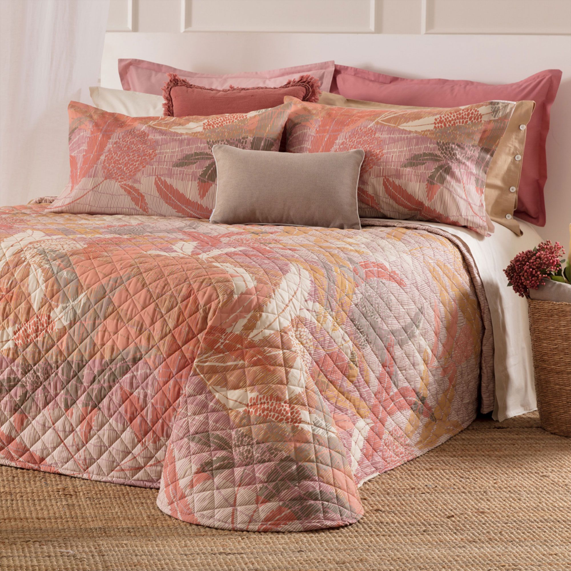 Carillo Home 
Trapunta matrimoniale
Lariza con stampa
fronte/retro