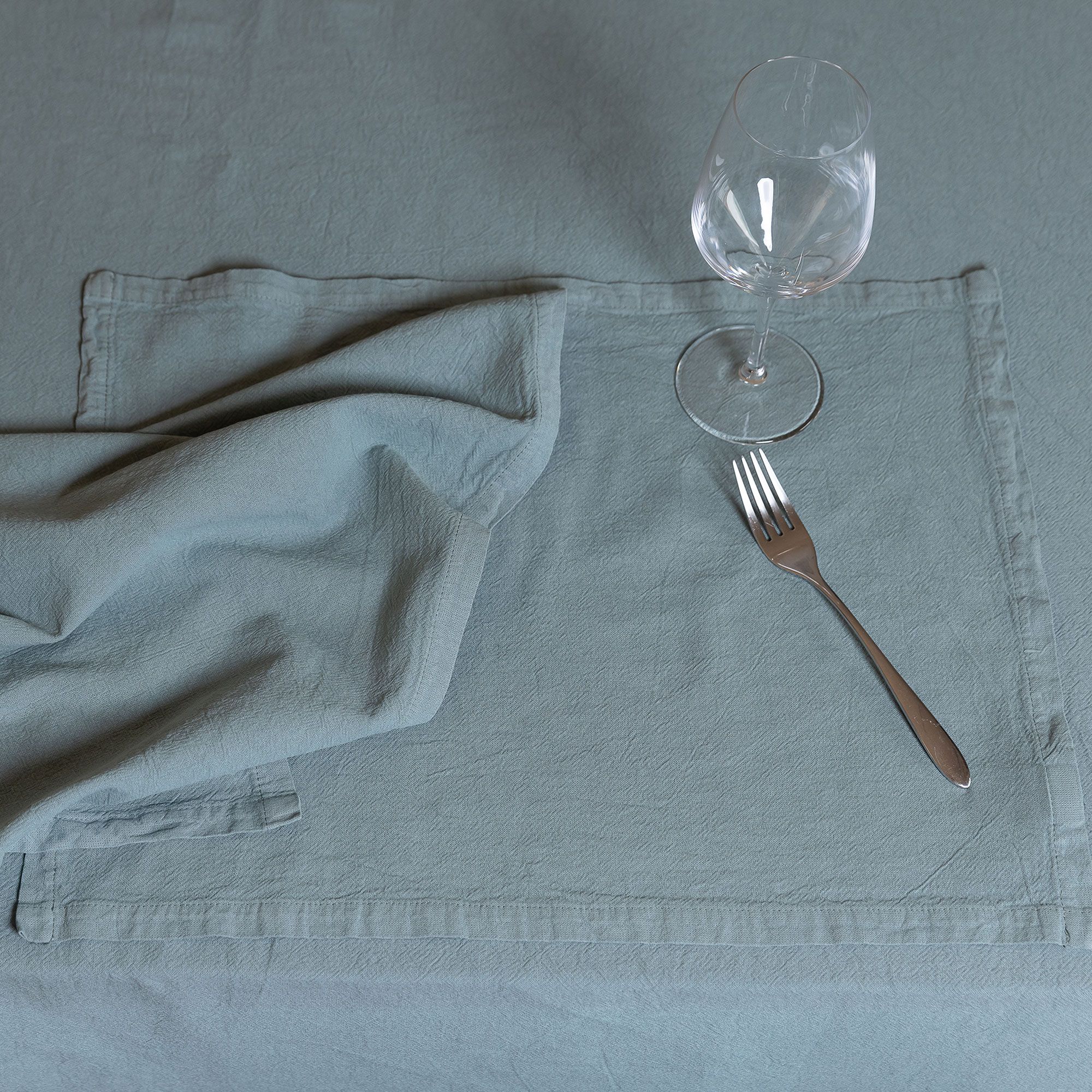 Ferò Set 2 tovagliette Naturalesse in cotone garment wash