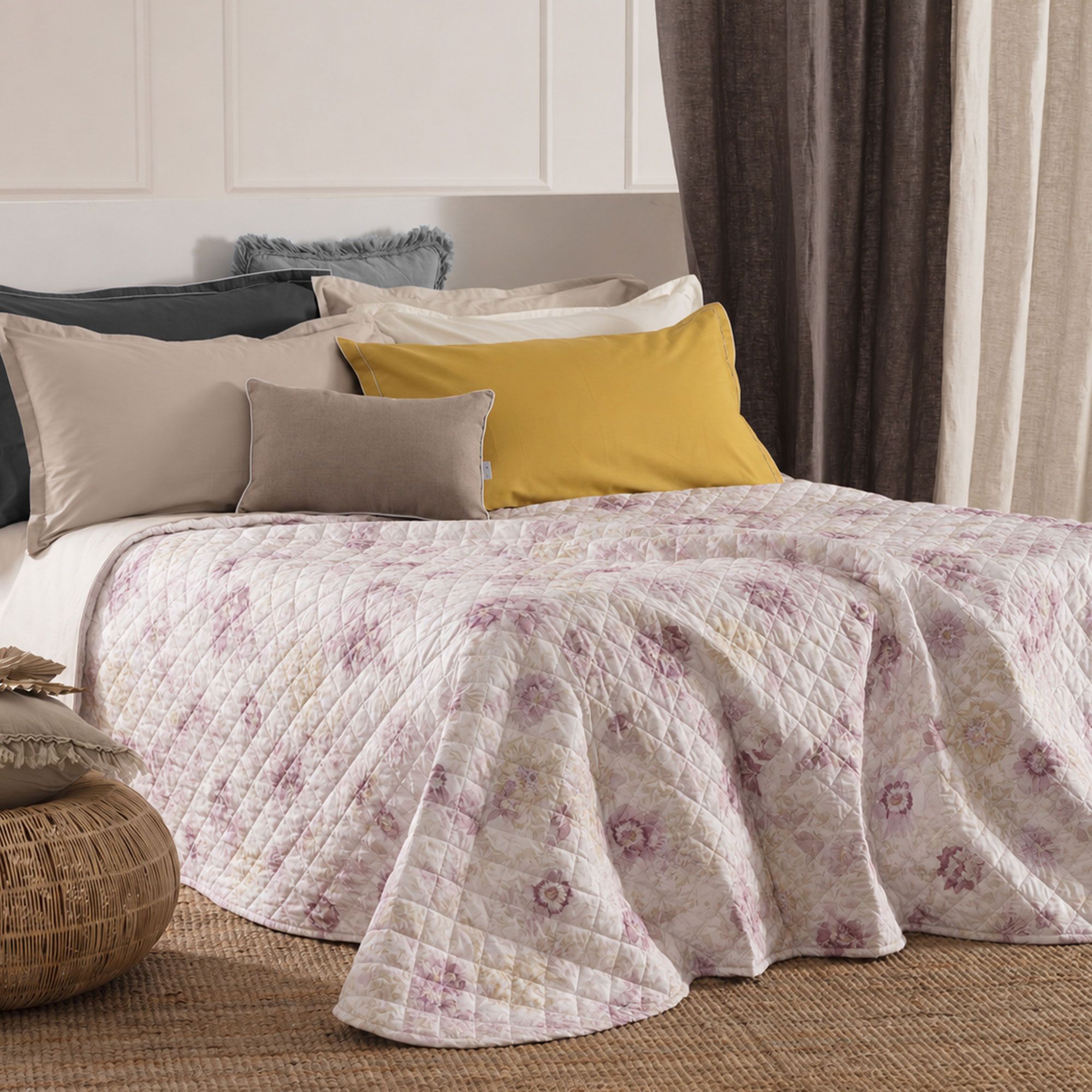 Carillo Home Quilt matrimoniale Amaris in cotone