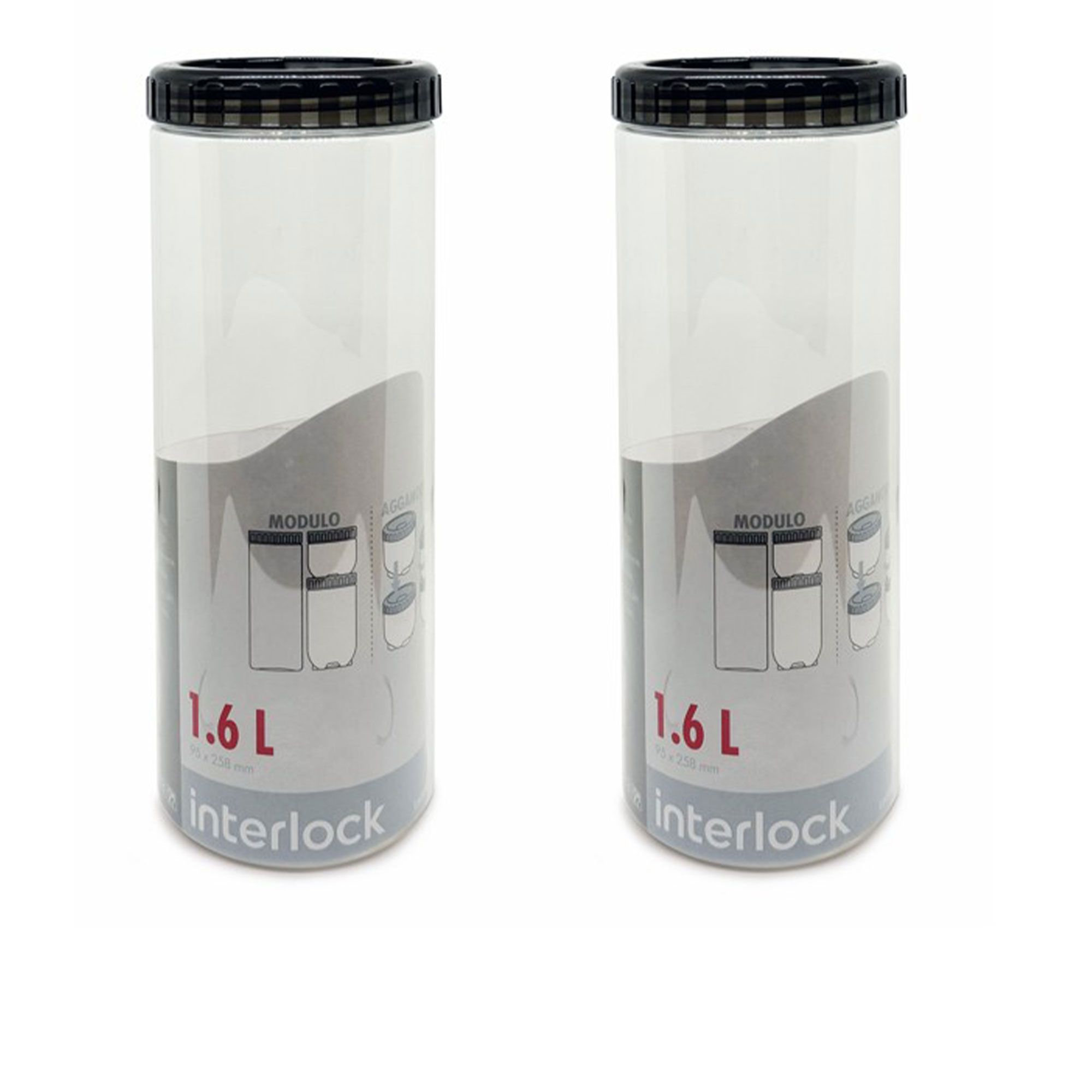 LocknLock
2 contenitori
con tappo a vite
da 1600ml