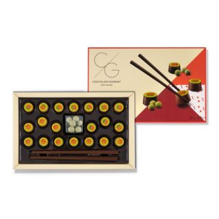 Cioccolato Gourmet
Ciocosushi 20
praline cioccolato
con bacchette