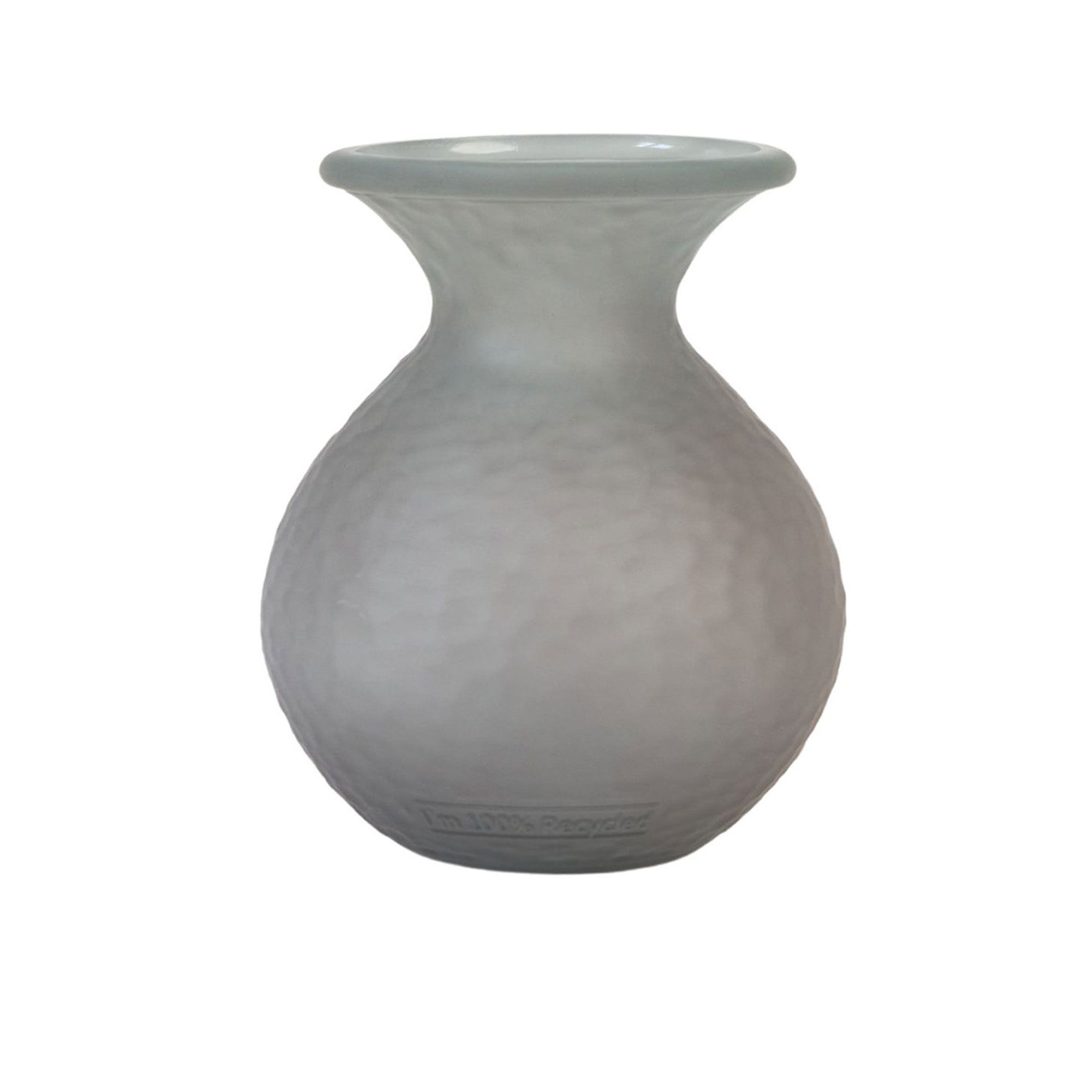 Villa Altachiara Vaso in vetro Baloon grigio satinato