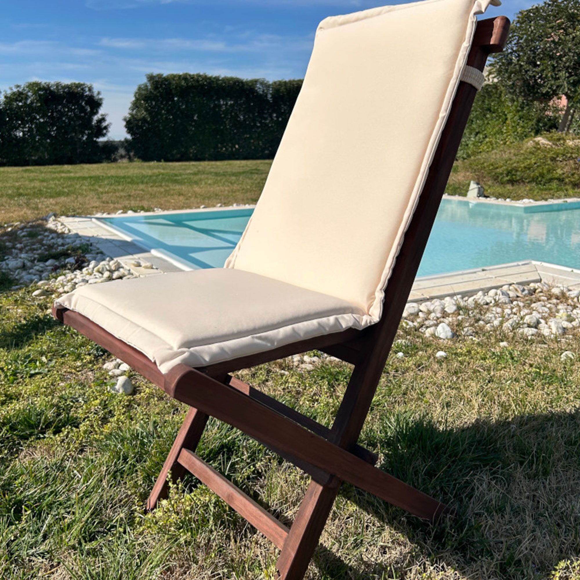 San Marco Cuscino seduta con spalliera da esterno