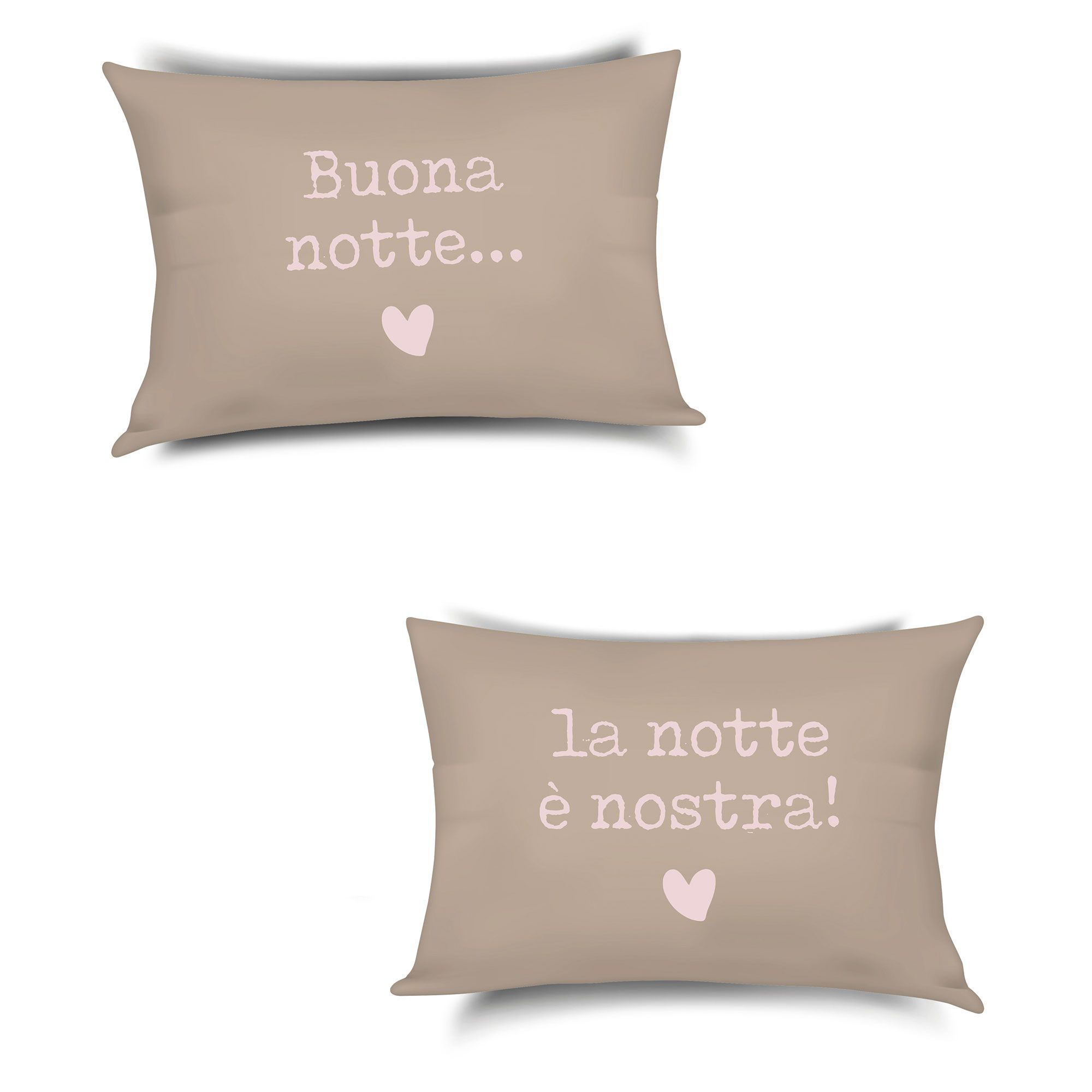 Camomilla Milano Home
Coppia di federe
in cotone
200TC