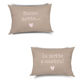 Camomilla Milano Home
Coppia di federe
in cotone
200TC