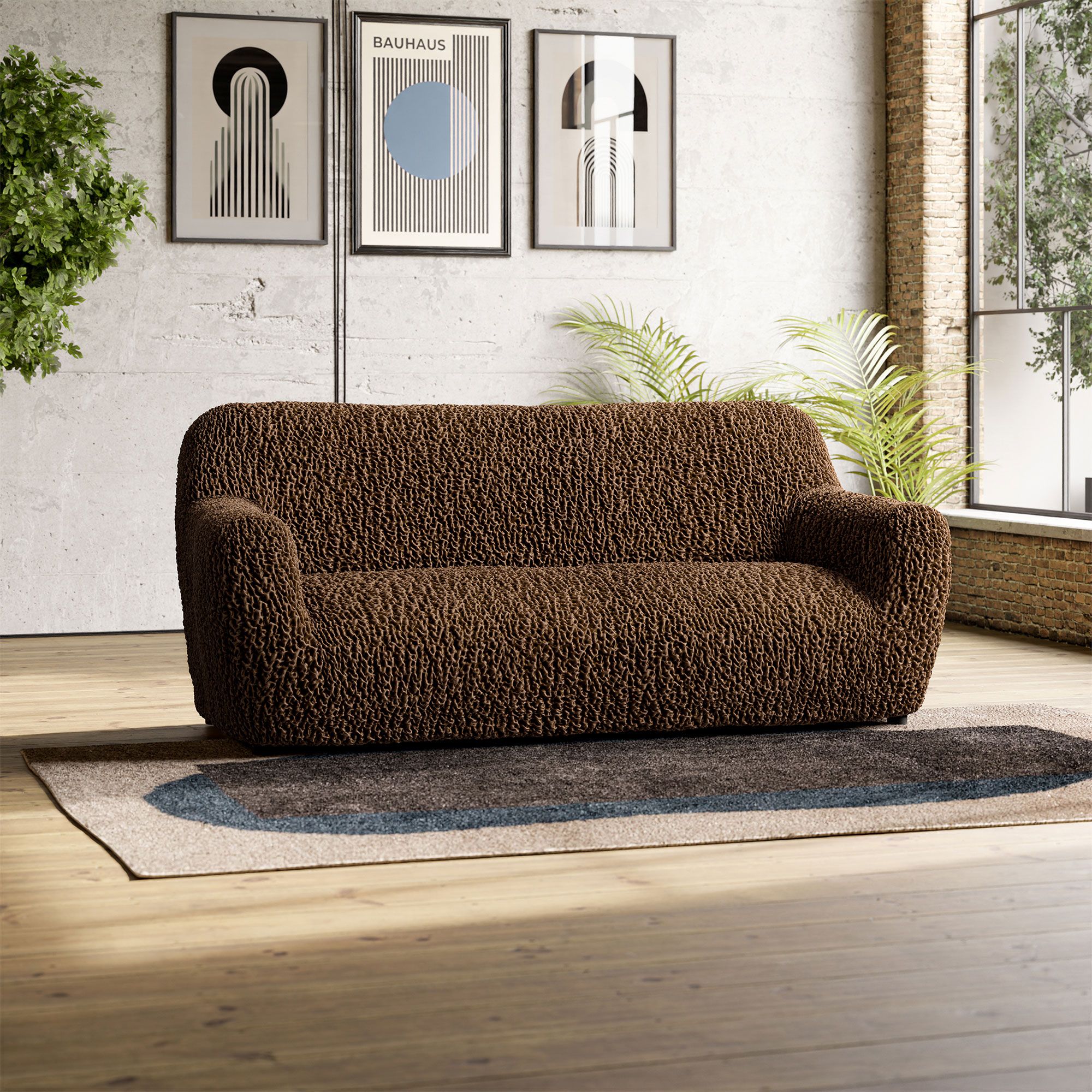 Gaico Copridivano bielastico Velvet goffrato