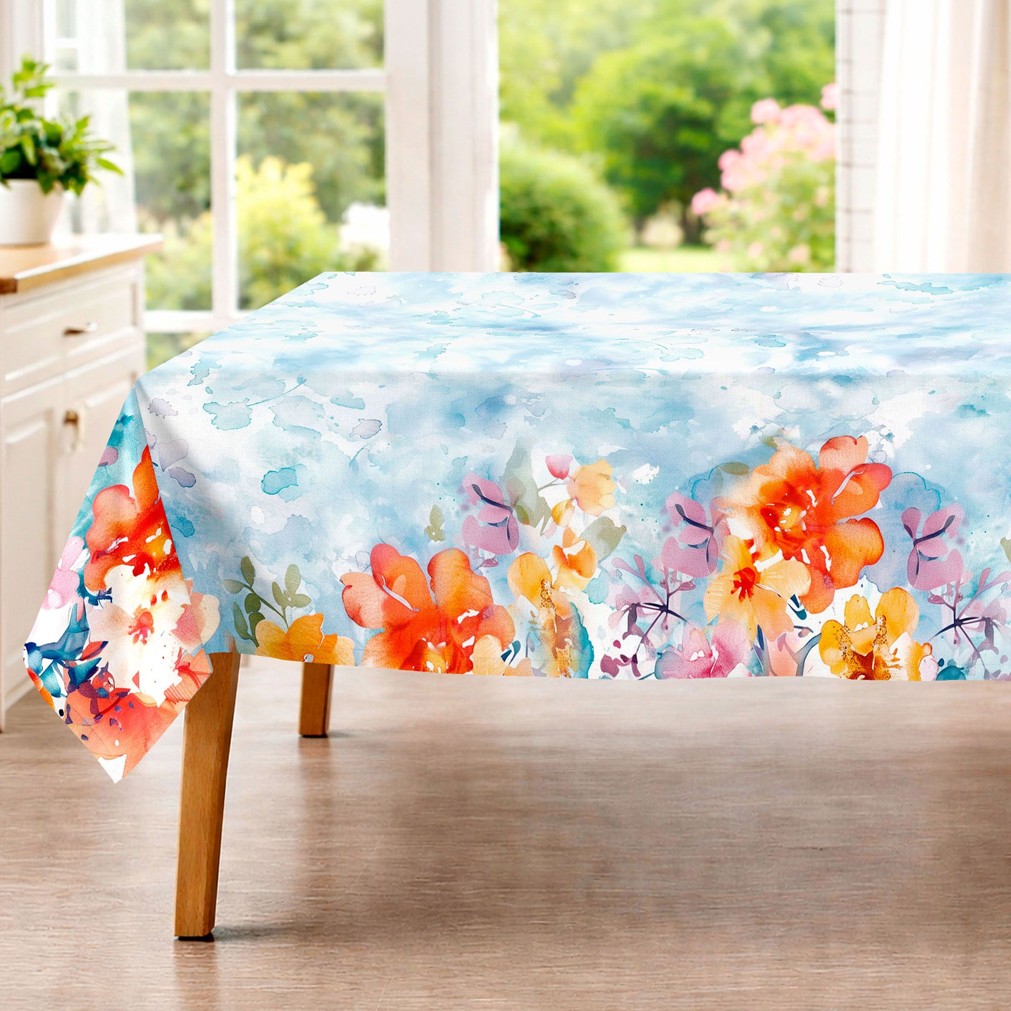 Parah
Tovaglia in
cotone drill
stampato