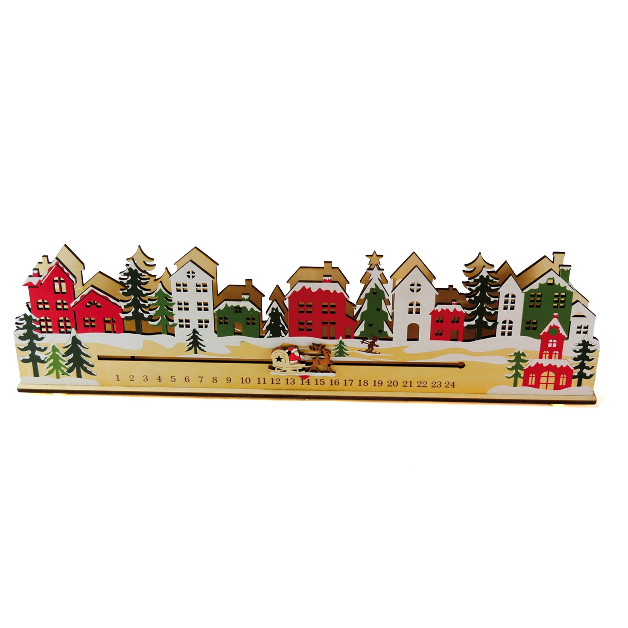 Il Mondo dei Carillon
Calendario avvento
in legno con timeline