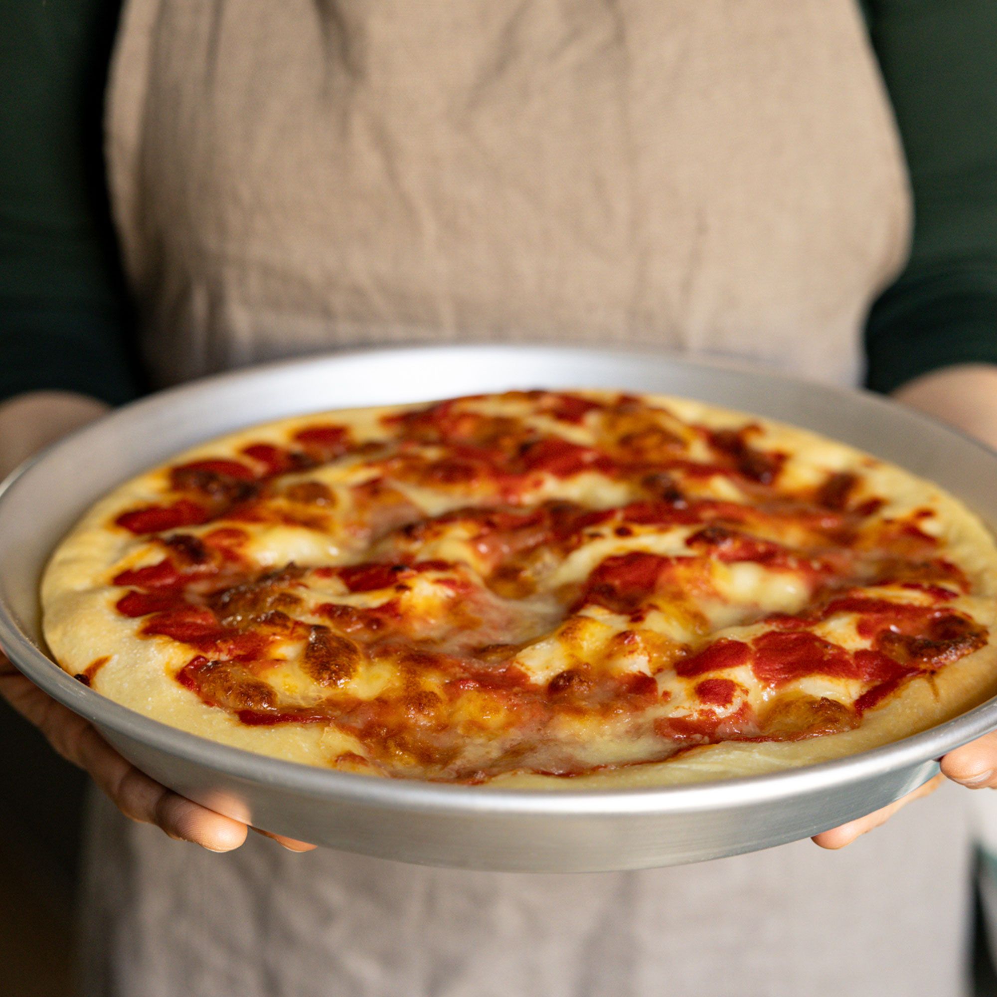 Marcato Teglia in alluminio rotonda