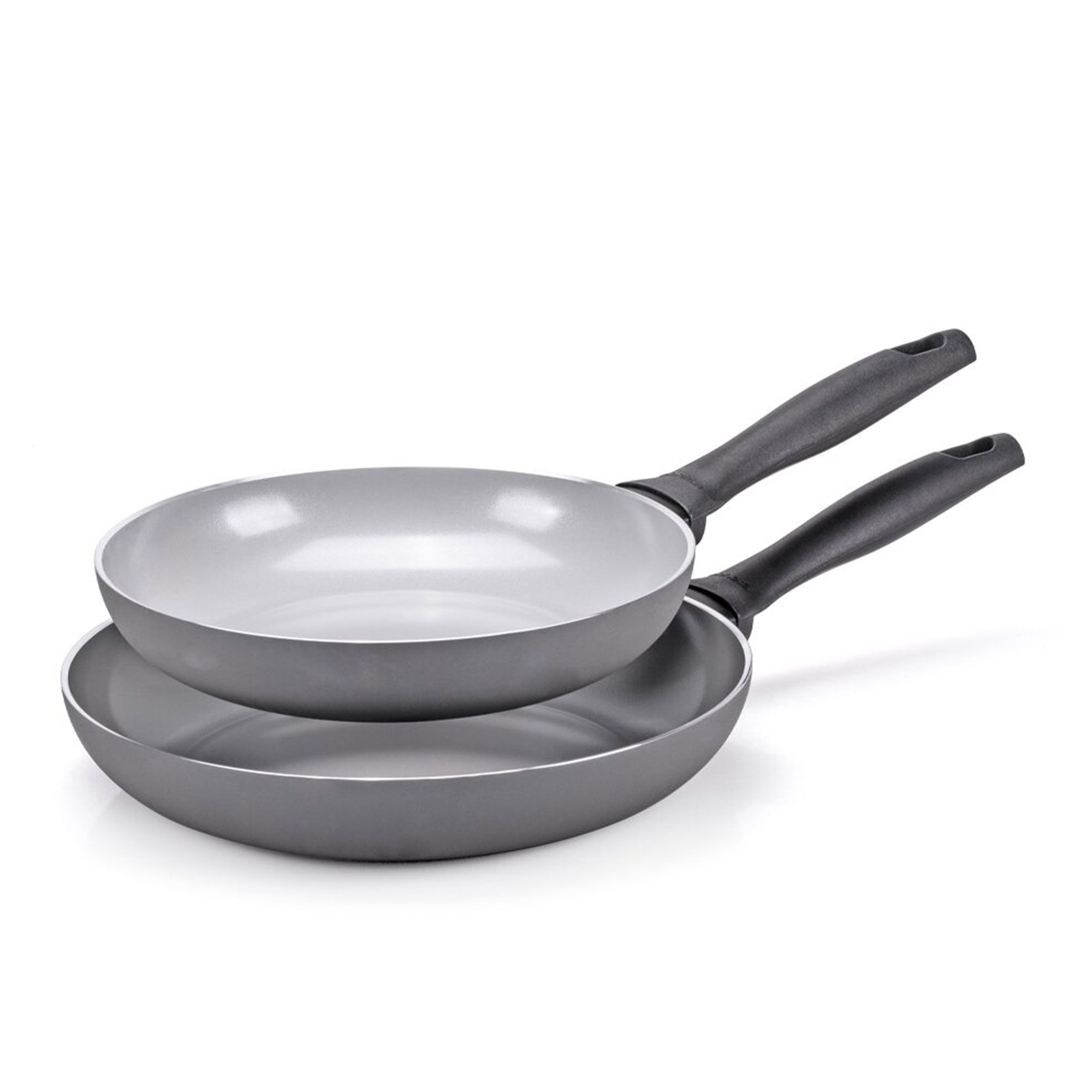 Moneta Melodia Finegres Set 2 padelle Ø 24cm e 28 cm con manico
