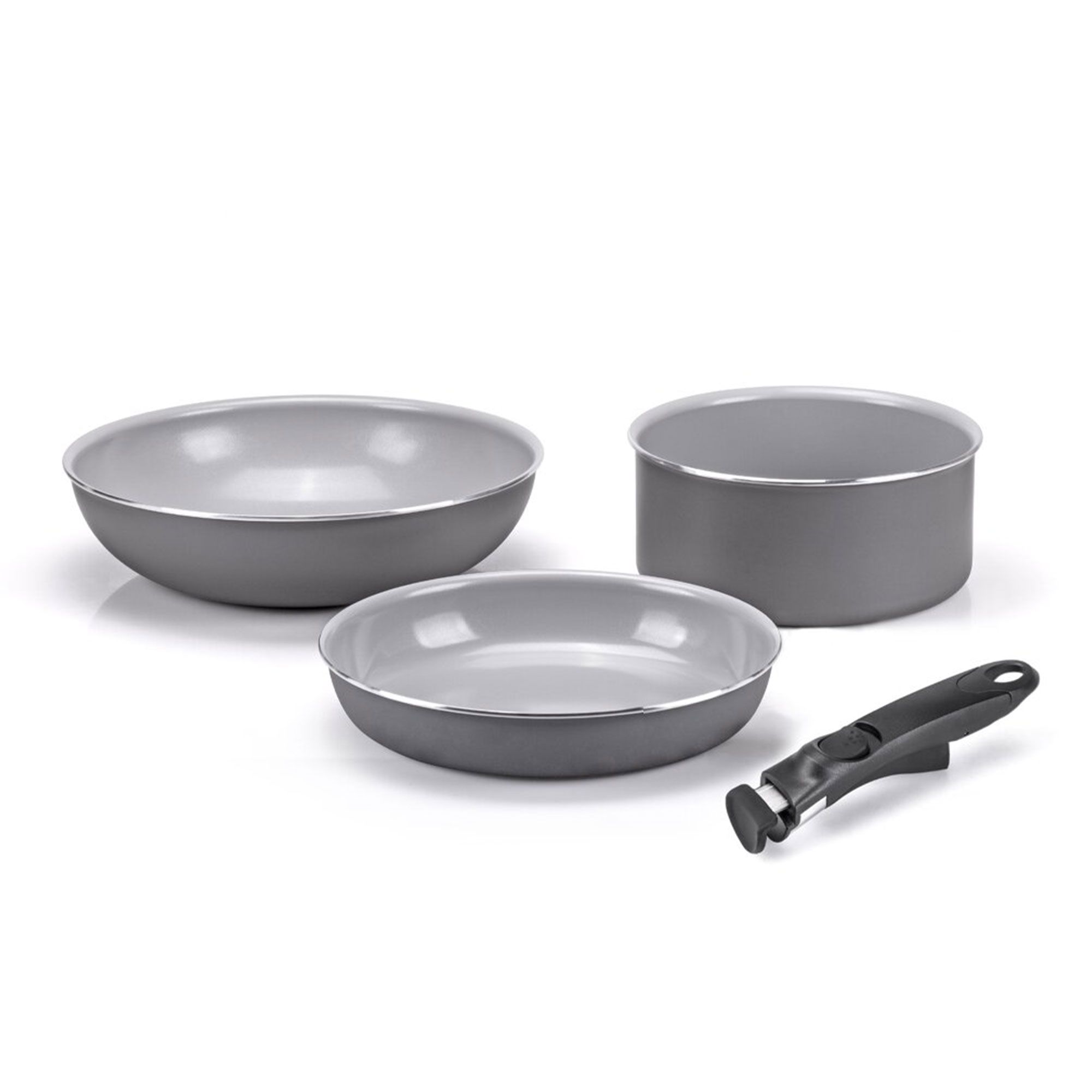 Moneta
Melodia Finegres
set: padella,wok,  
casseruola, manico