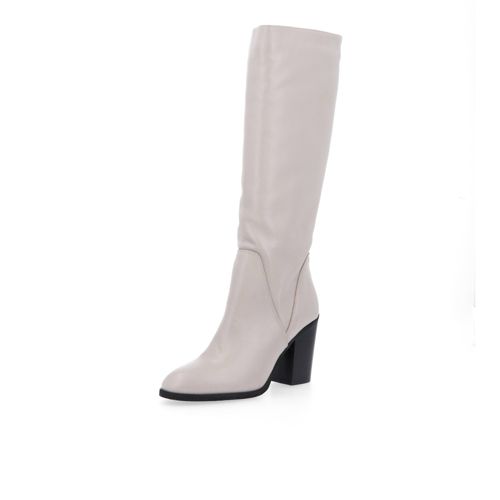 Galieti Stivali in pelle con tacco 8 cm - Second Life - QVC Italia