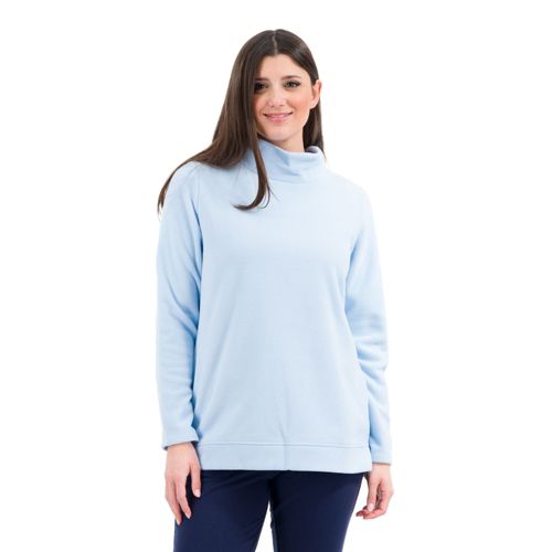 Denim & Co. Maglia in pile con collo alto - QVC Italia