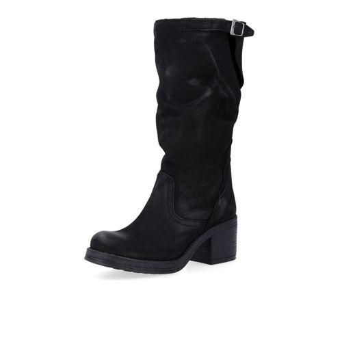 Galieti Stivali in pelle con tacco 8 cm - Second Life - QVC Italia