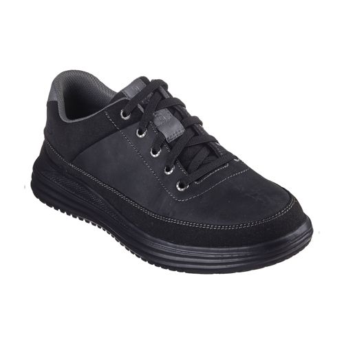 SKECHERS Scarpe da uomo stringate Proven con tomaia in pelle QVC