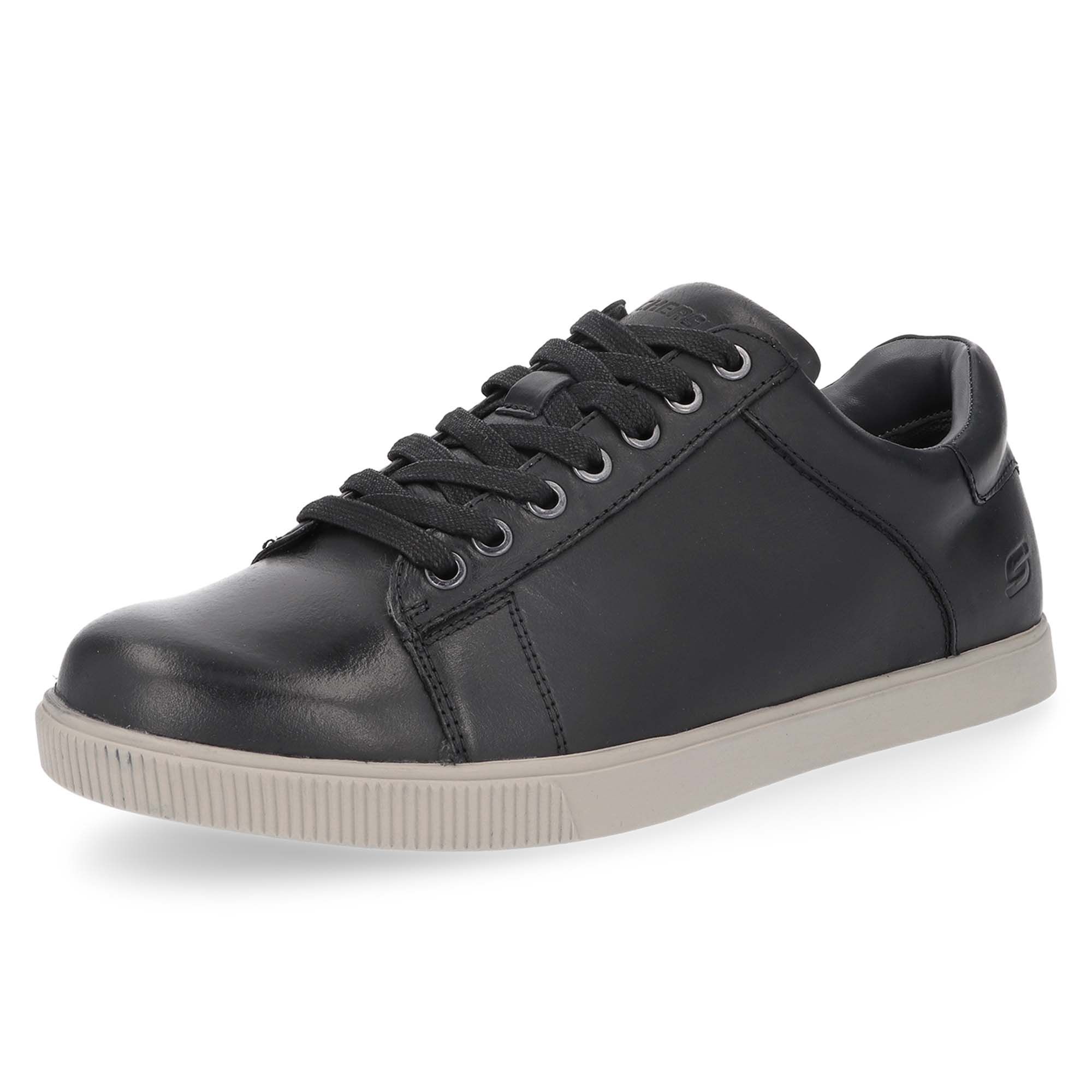 skechers memory foam uomo marroni