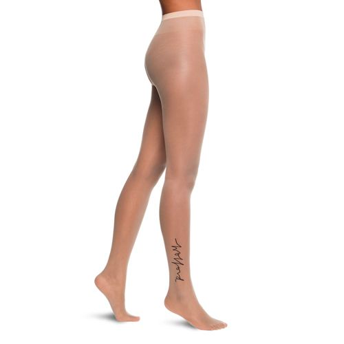 Wolford Collant 20 denari con logo su caviglia QVC Italia