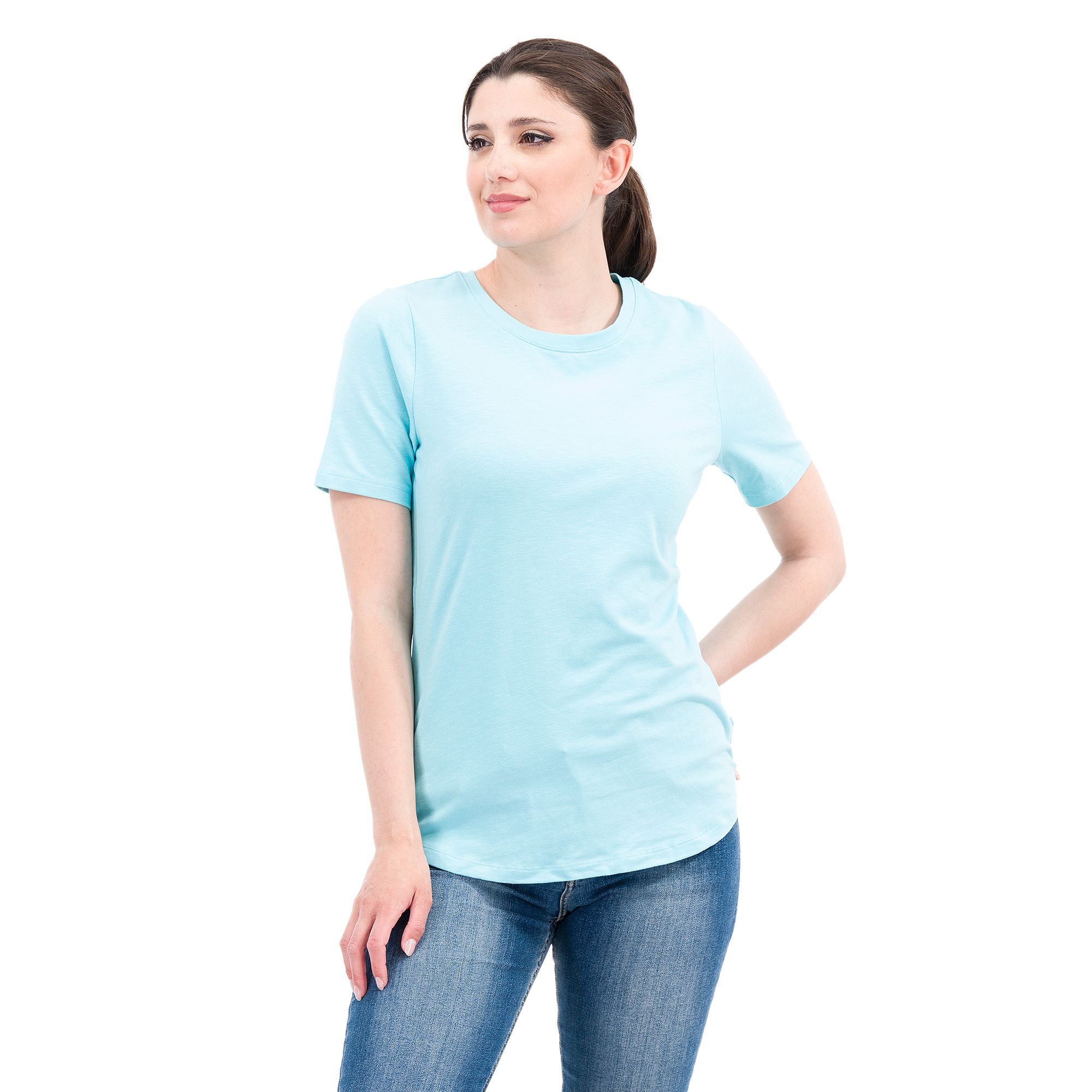 Image of T-shirt in cotone stretch