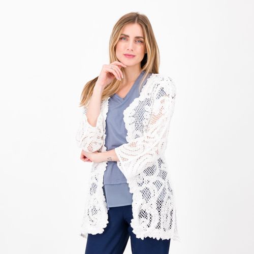 Qvc nina 2025 leonard cardigan