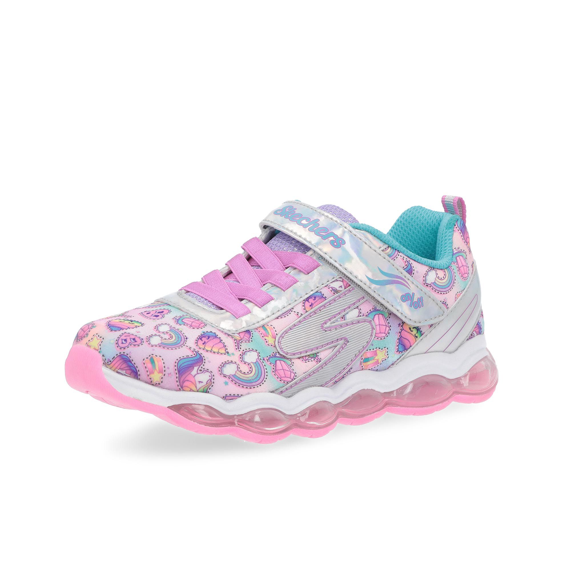 skechers con luci bambina